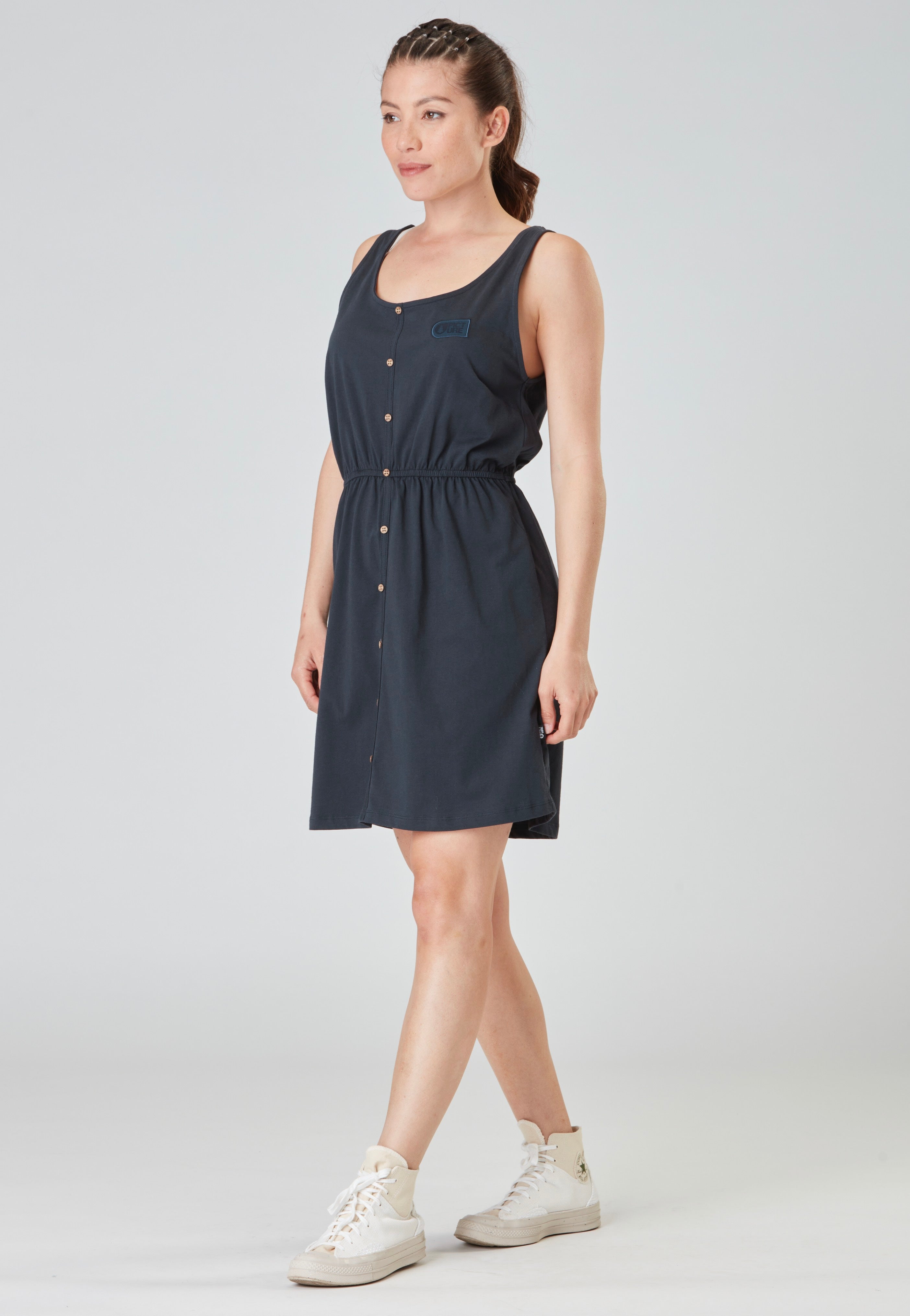 Picture - Loonna Dark Blue - Dress | Women-Image