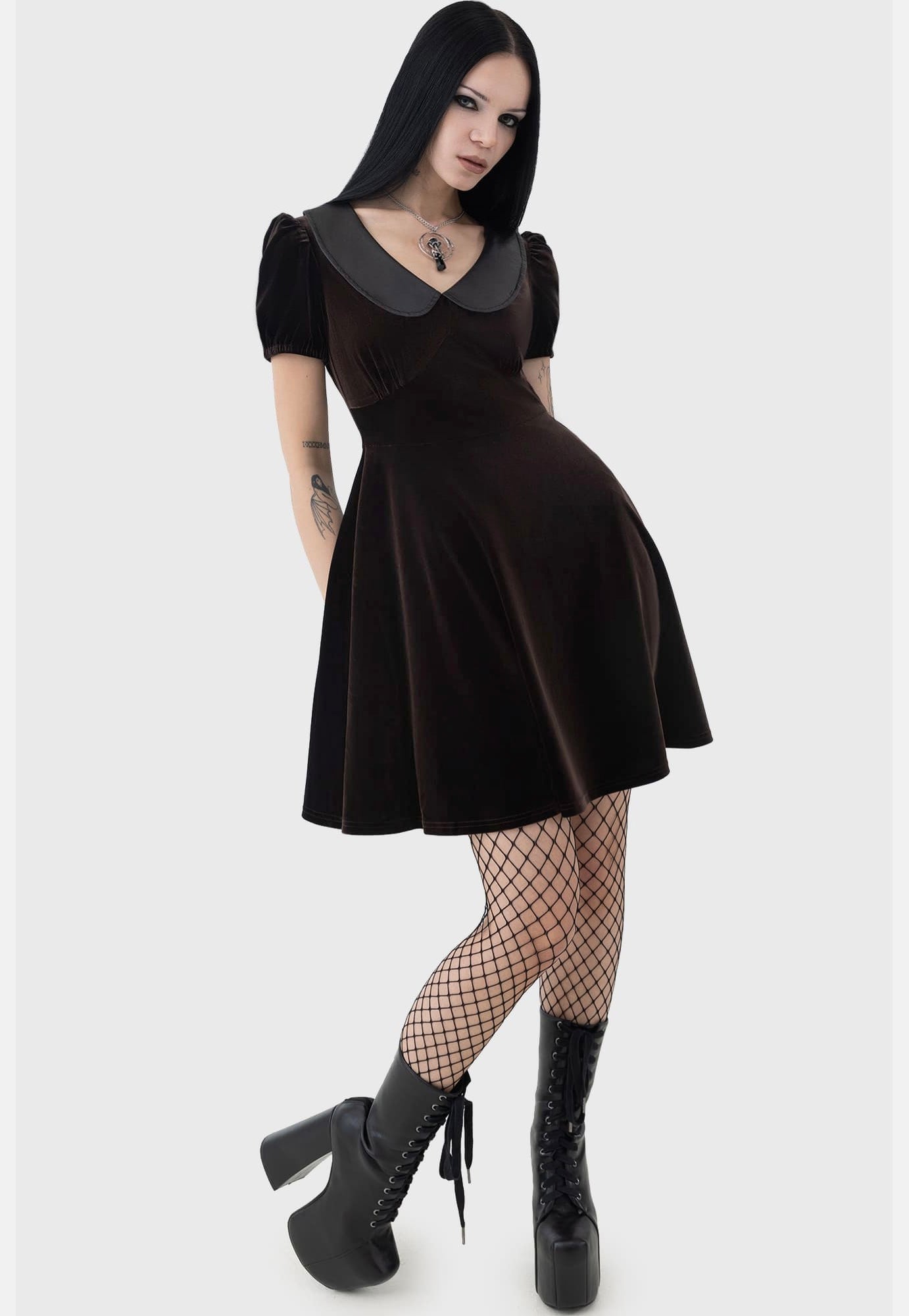 Killstar - Weblea Sepia - Dress | Women-Image