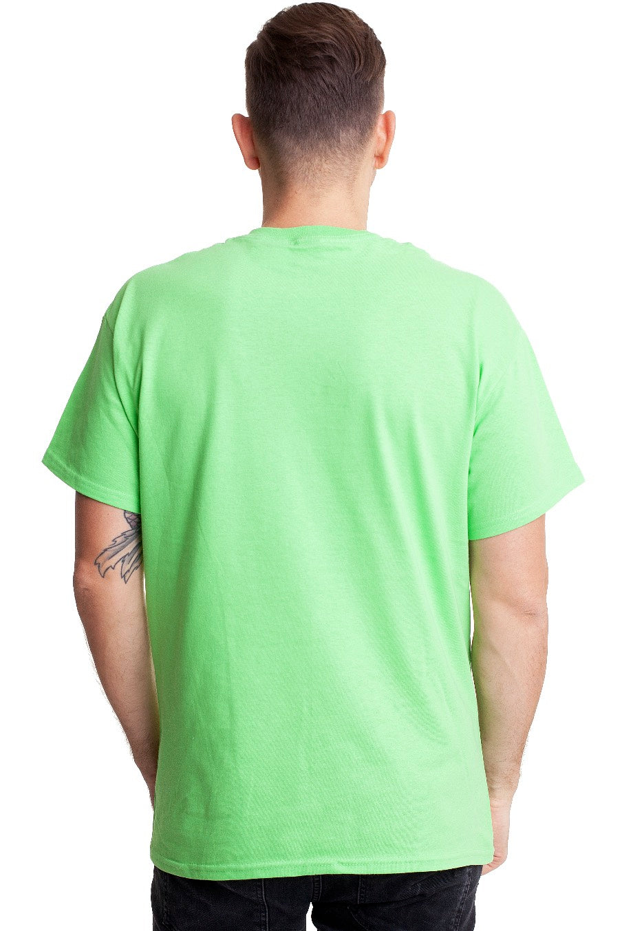 We Butter The Bread With Butter - Entchen Lime - T-Shirt | Men-Image