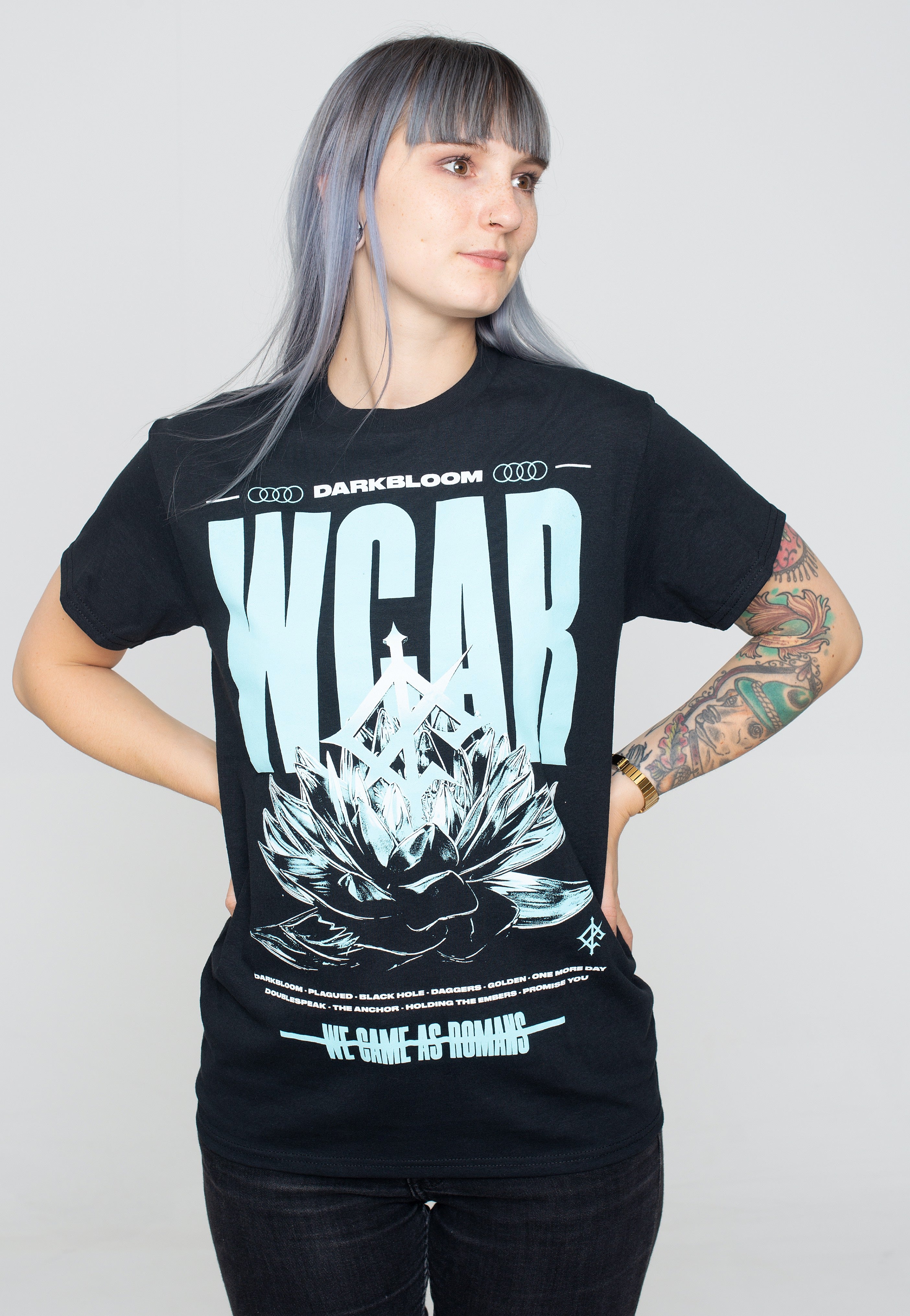 We Came As Romans - Dark Bloom Flower - T-Shirt | Women-Image