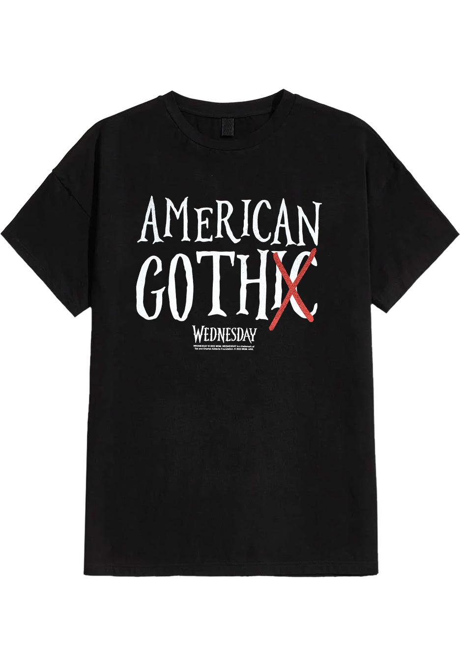 Wednesday Addams - American Goth - T-Shirt | Neutral-Image