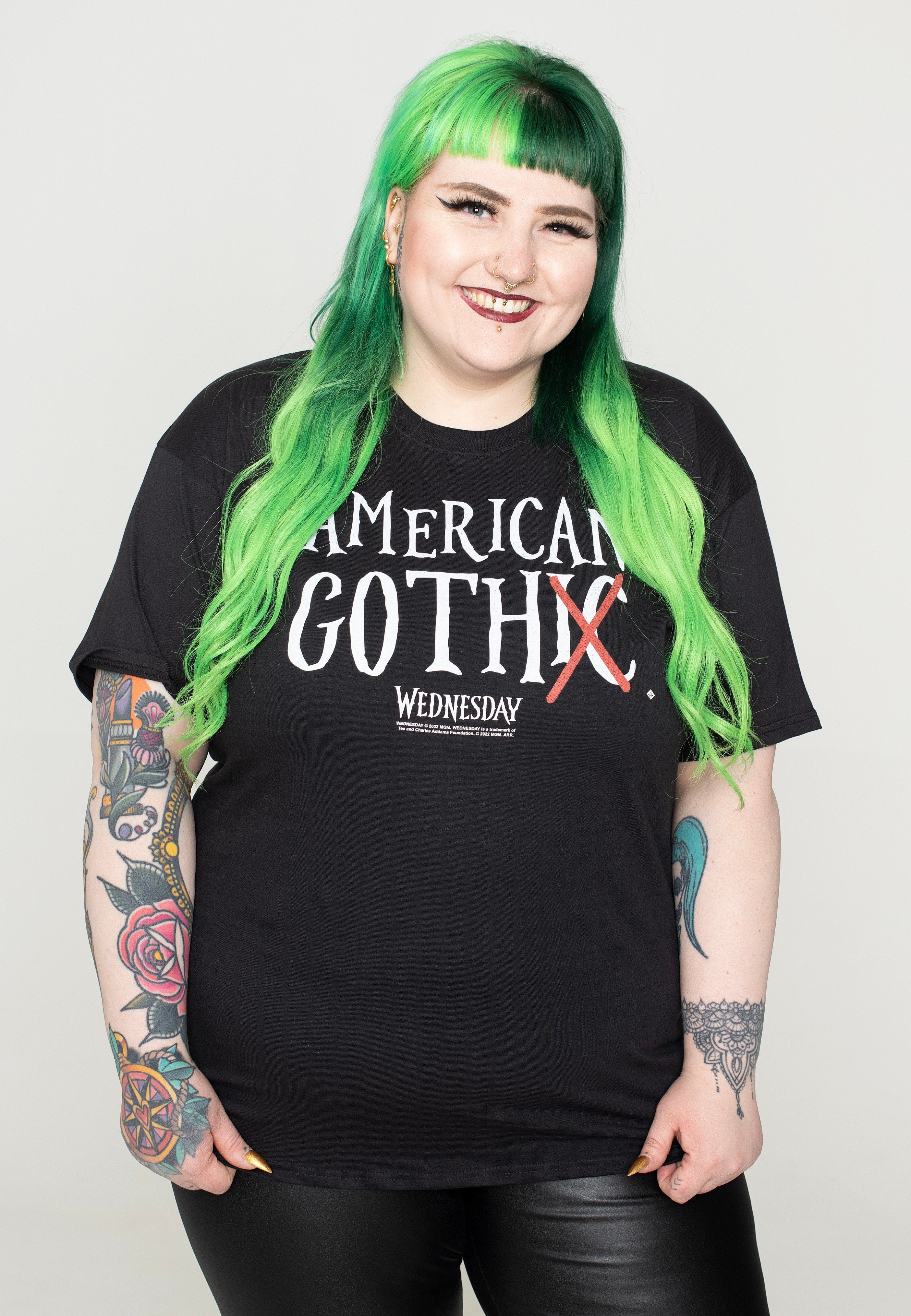 Wednesday Addams - American Goth - T-Shirt | Women-Image