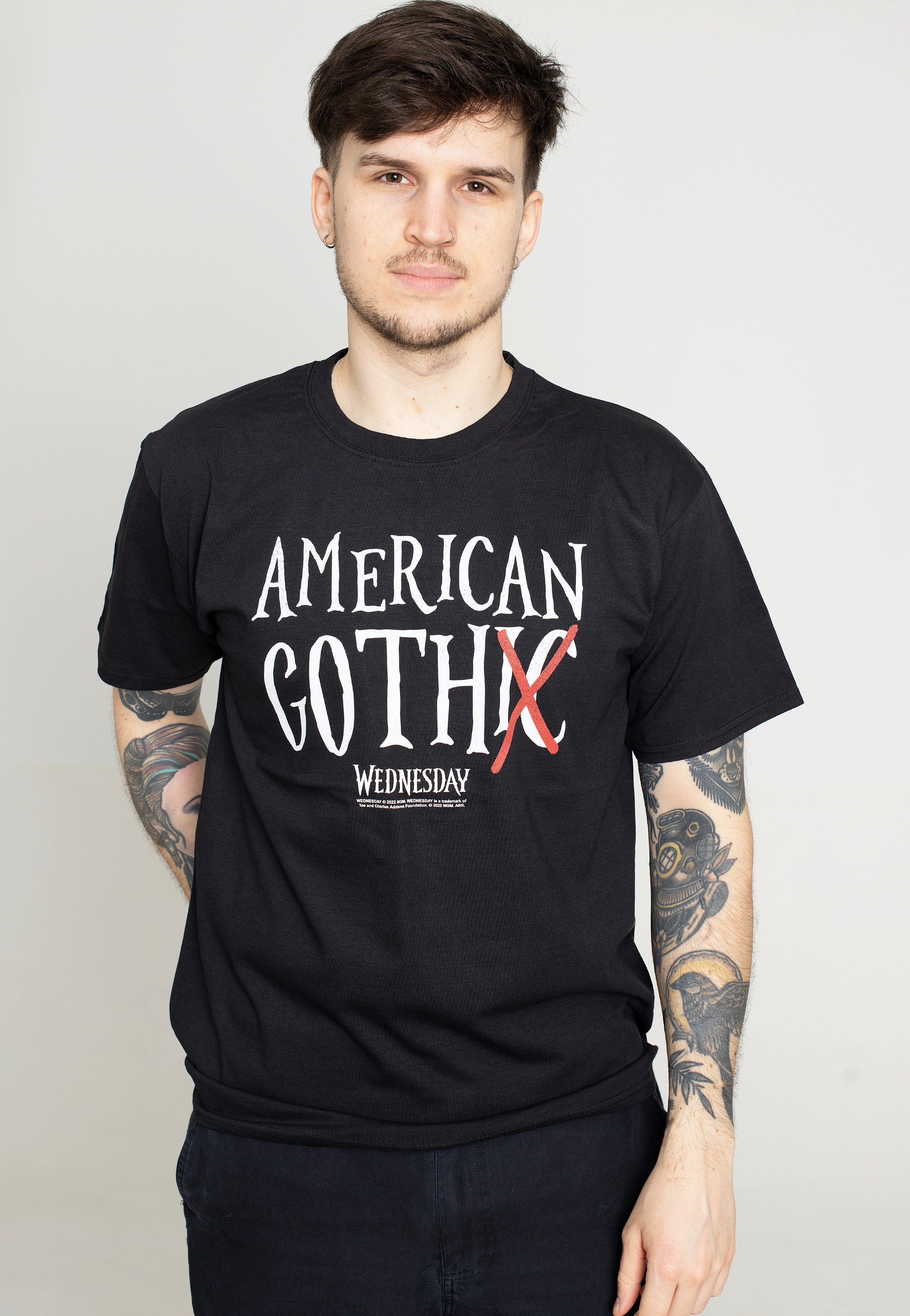 Wednesday Addams - American Goth - T-Shirt | Men-Image