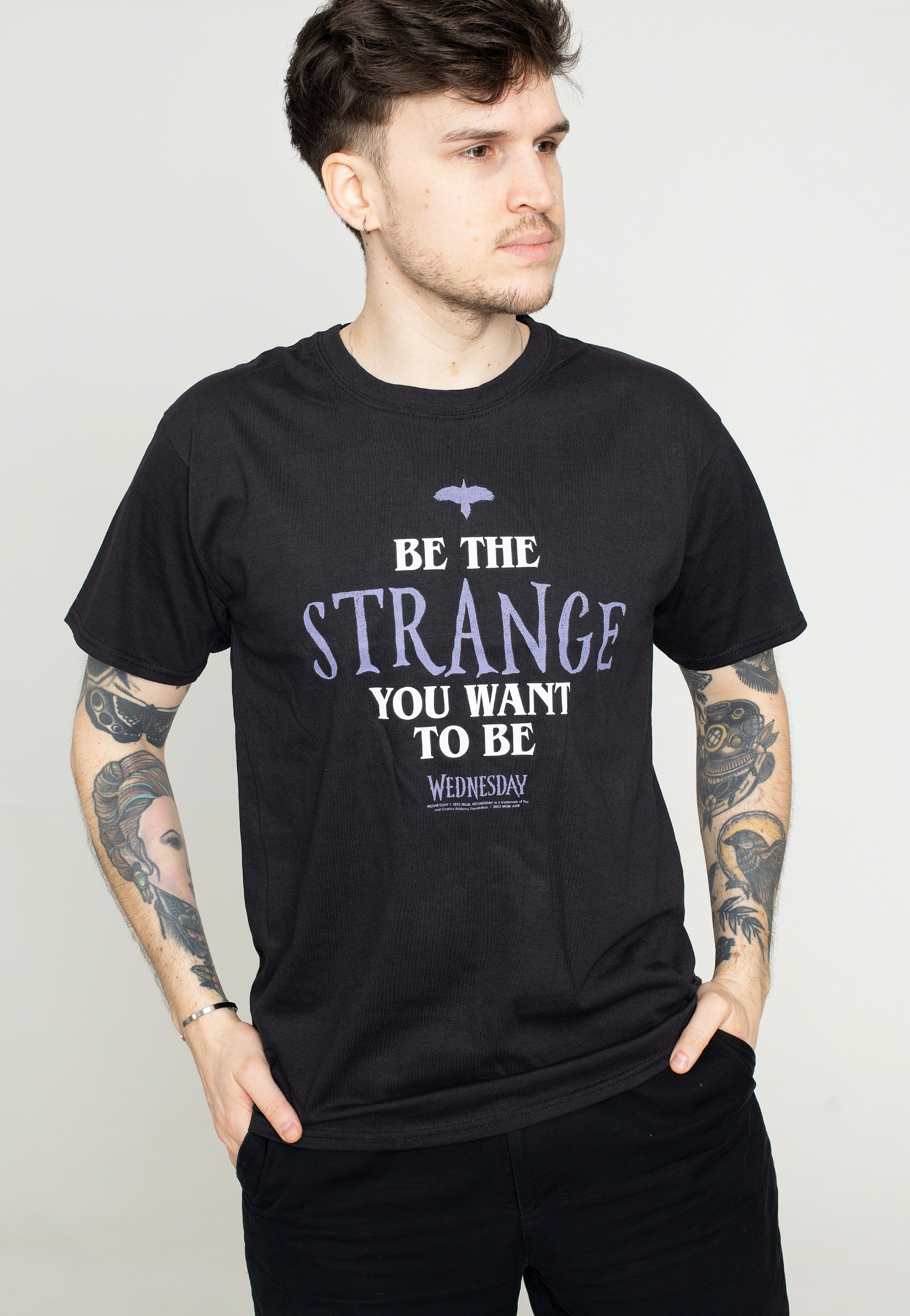 Wednesday Addams - Be The Strange  - T-Shirt | Men-Image