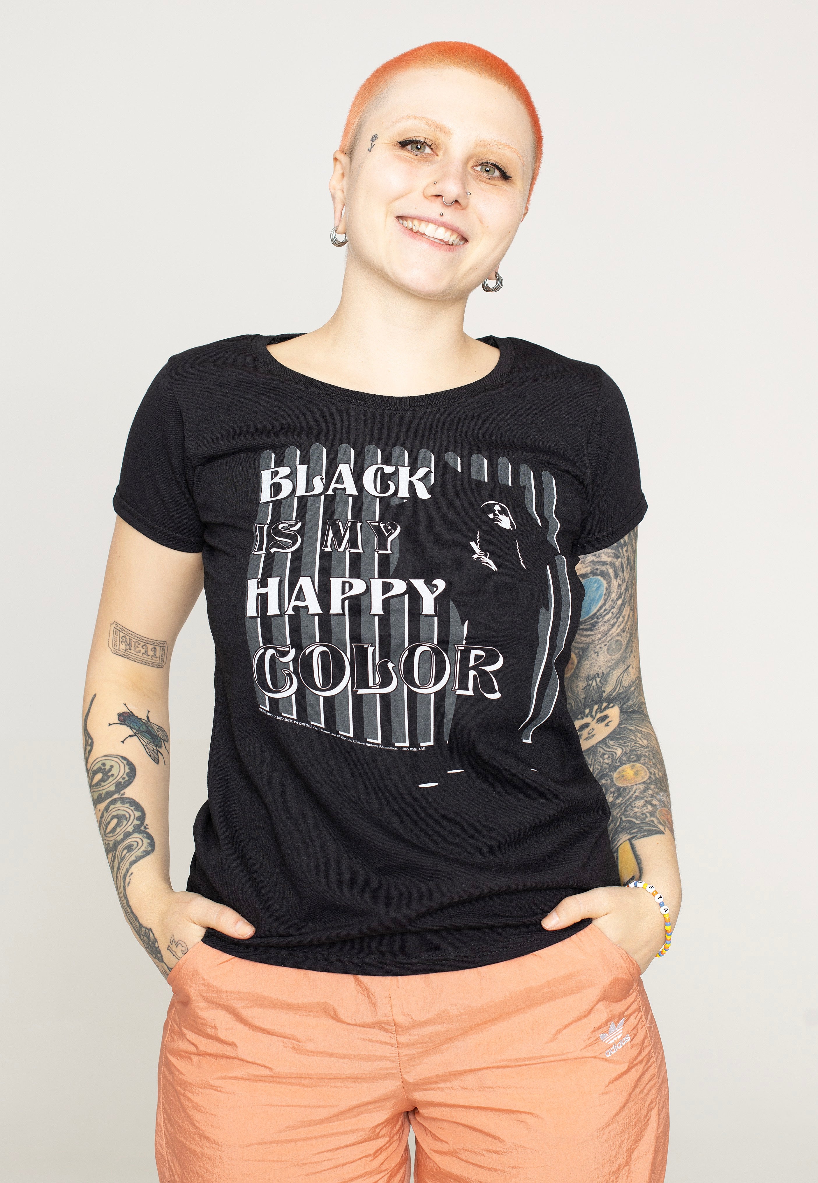 Wednesday Addams - Dark Happiness - Girly | Women-Image