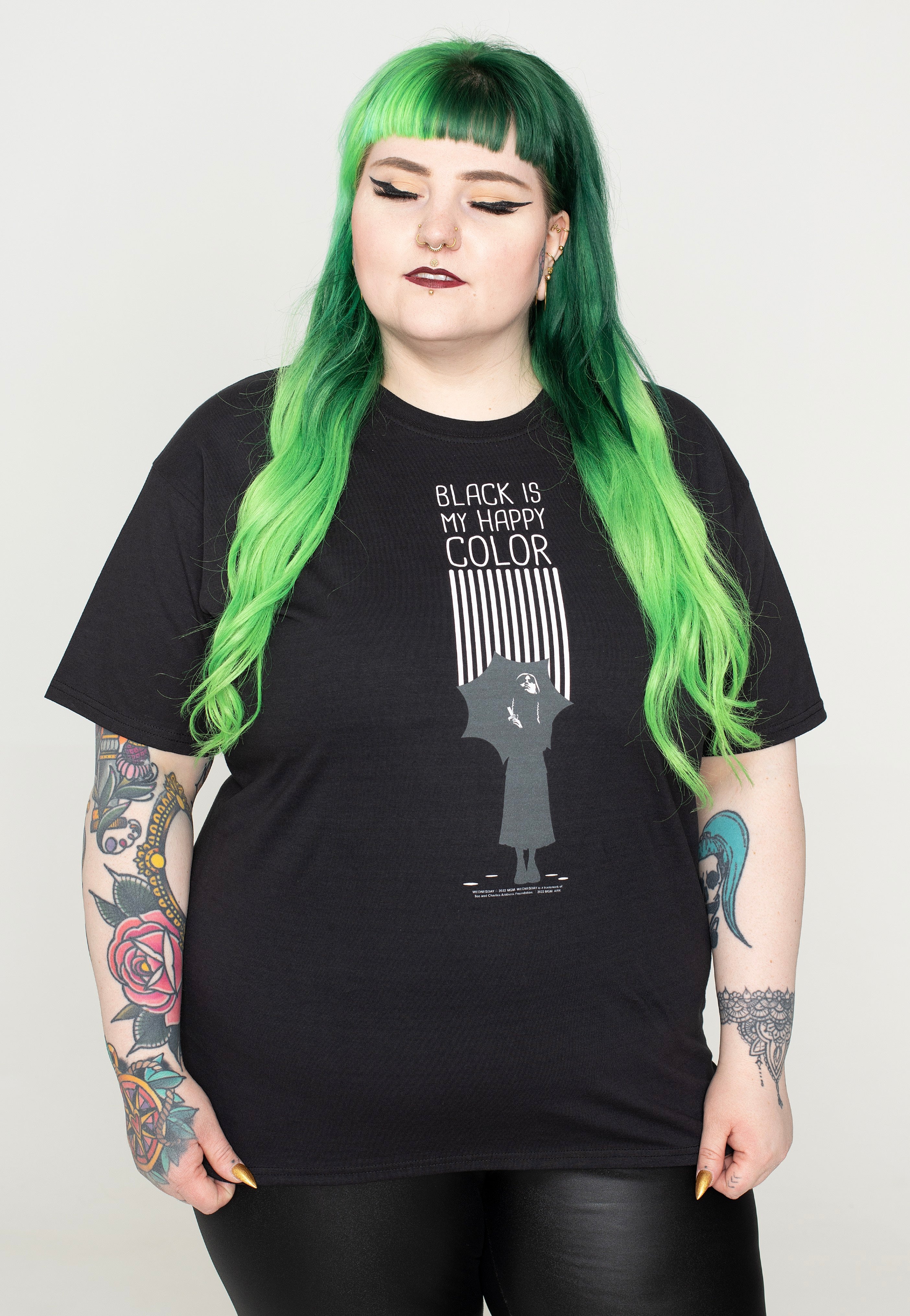 Wednesday Addams - Happy Color - T-Shirt | Women-Image