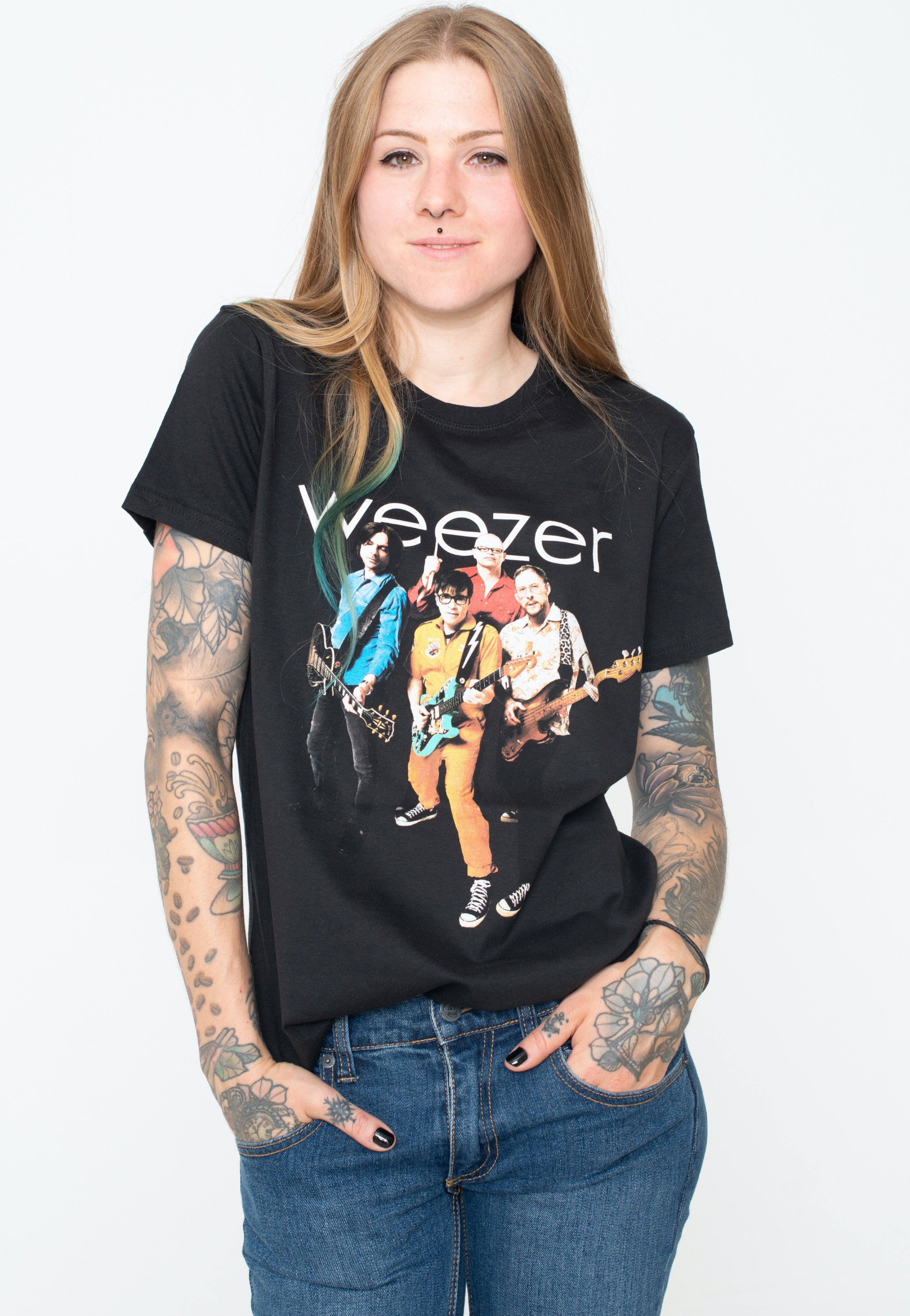 Weezer - Band Photo - T-Shirt | Women-Image