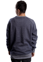 Wemoto - Kenny Indigo Melange - Sweater | Men-Image