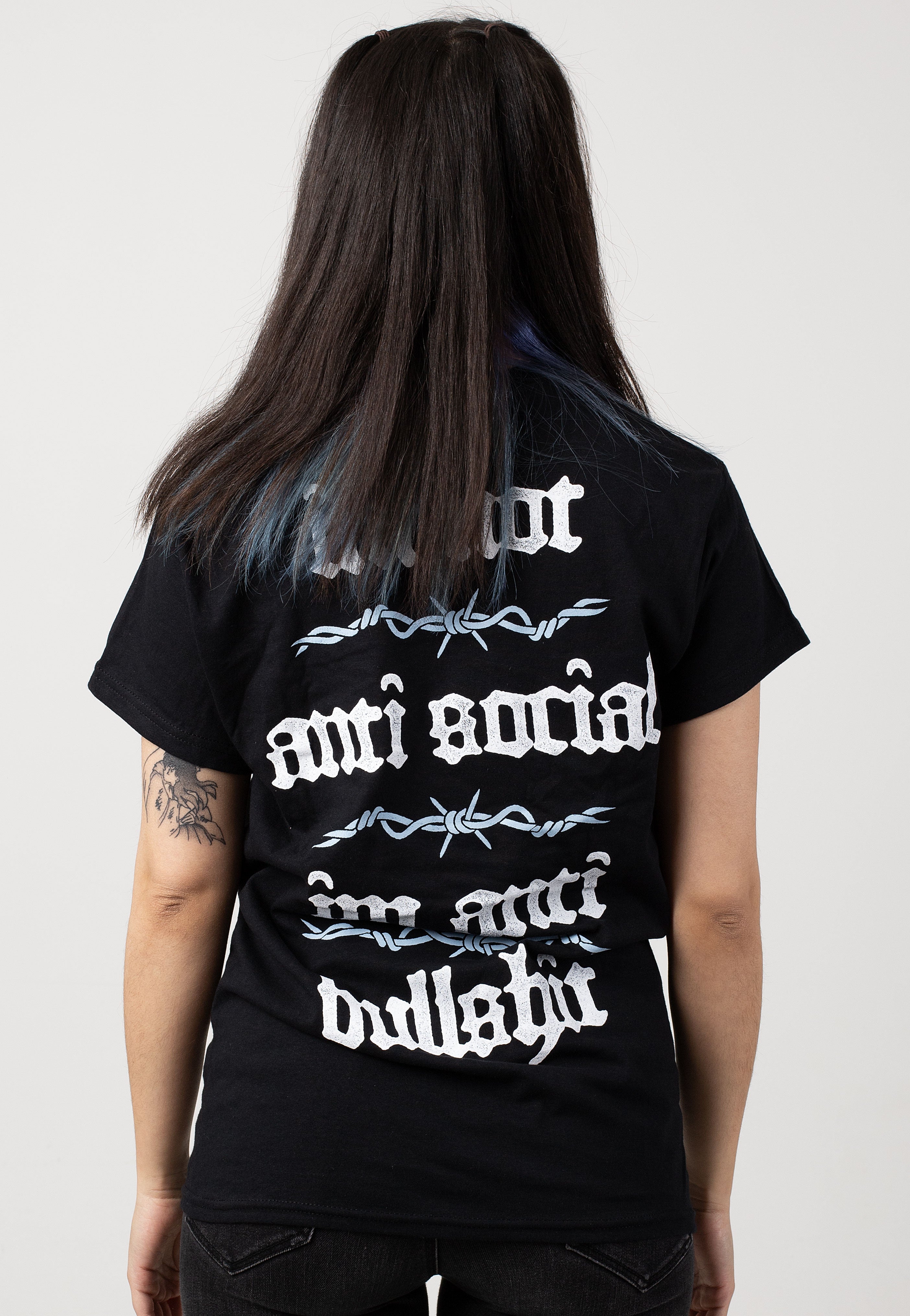 While She Sleeps - Anti Social Spider - T-Shirt | Women-Image