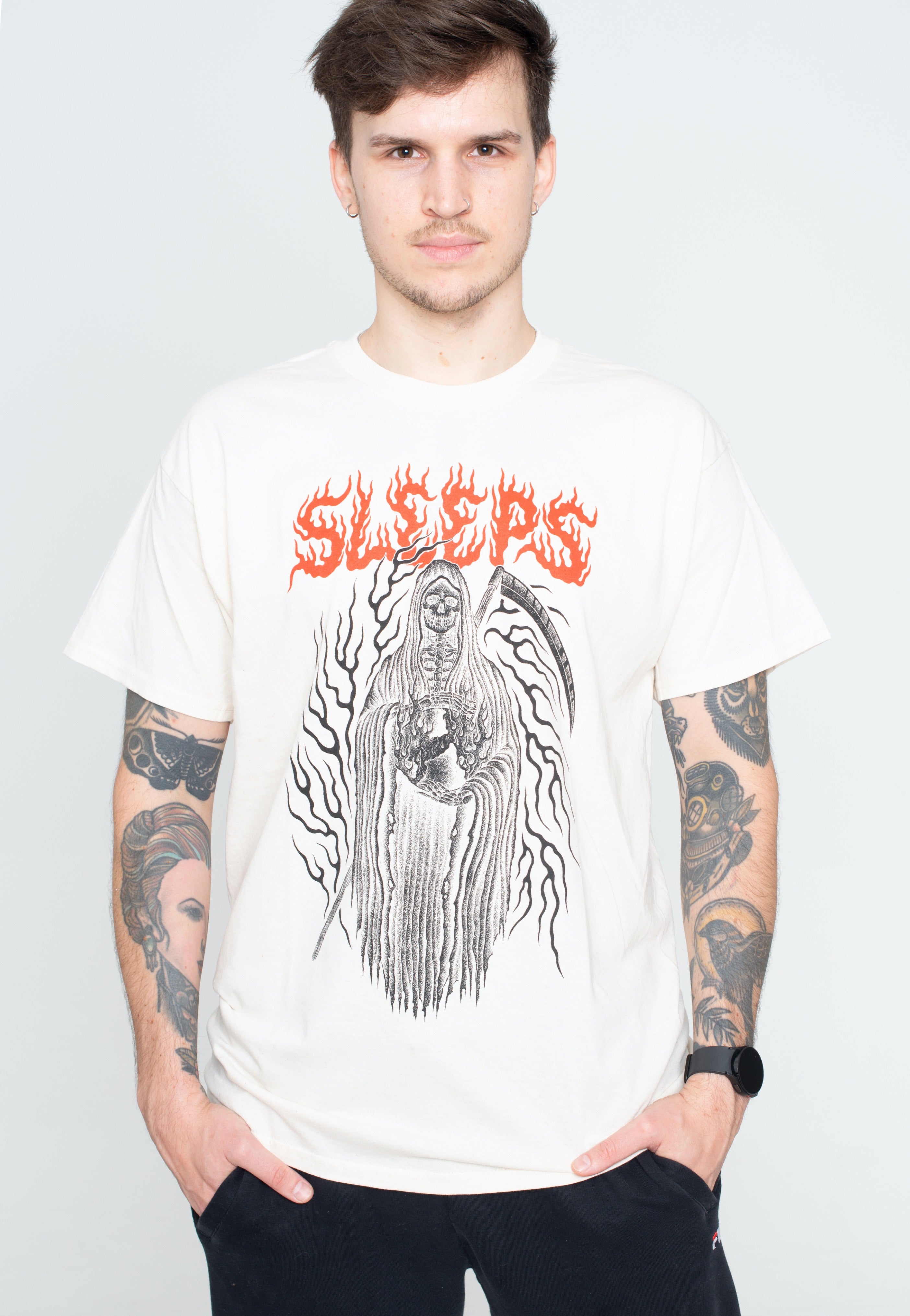 While She Sleeps - Reaper Natural - T-Shirt | Men-Image