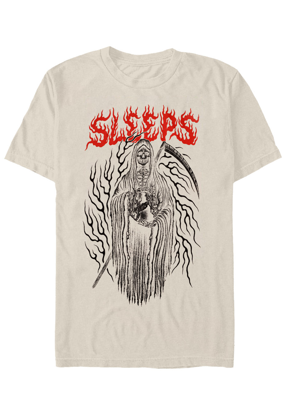 While She Sleeps - Reaper Natural - T-Shirt | Neutral-Image