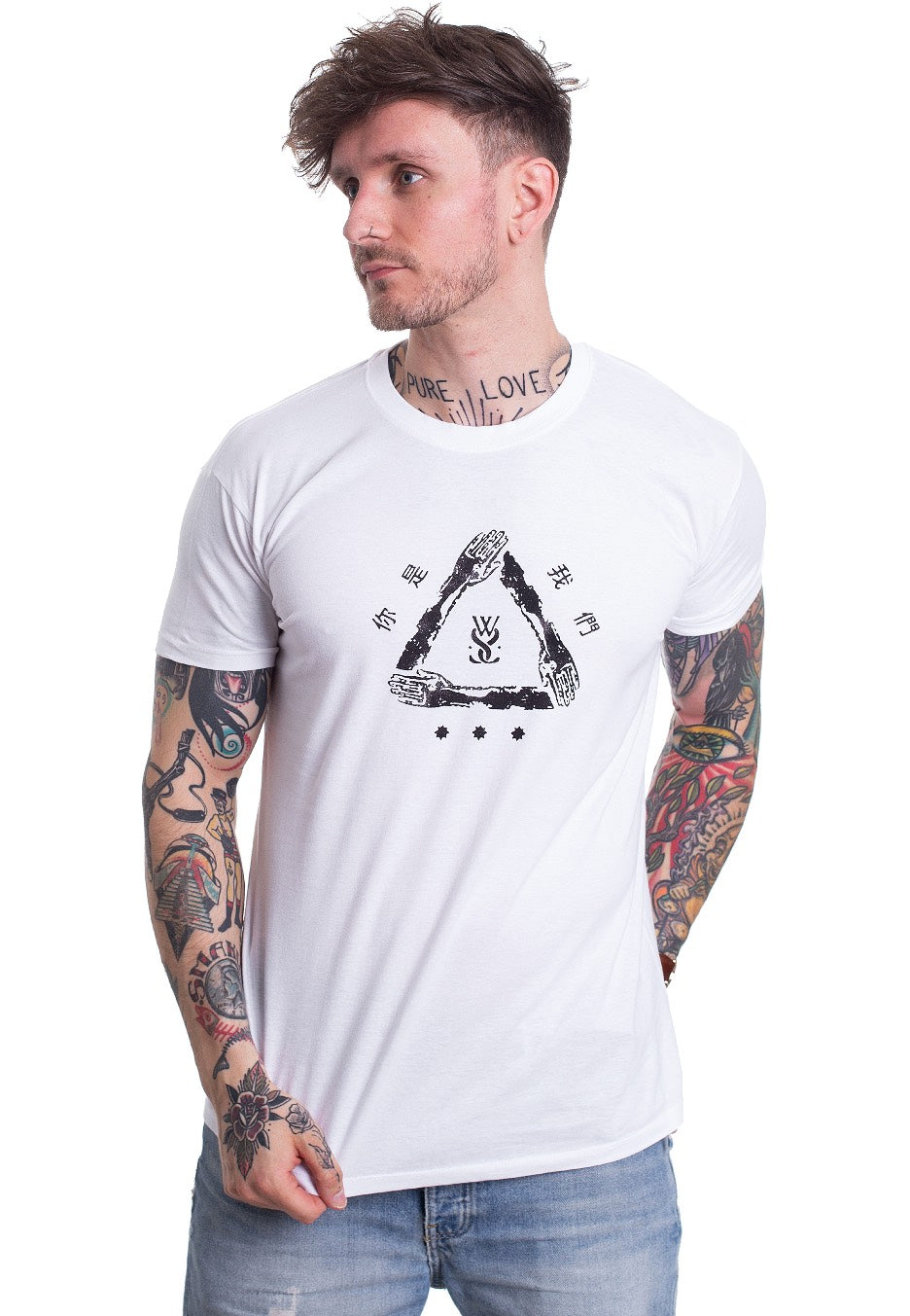 While She Sleeps - Silence White - T-Shirt | Men-Image