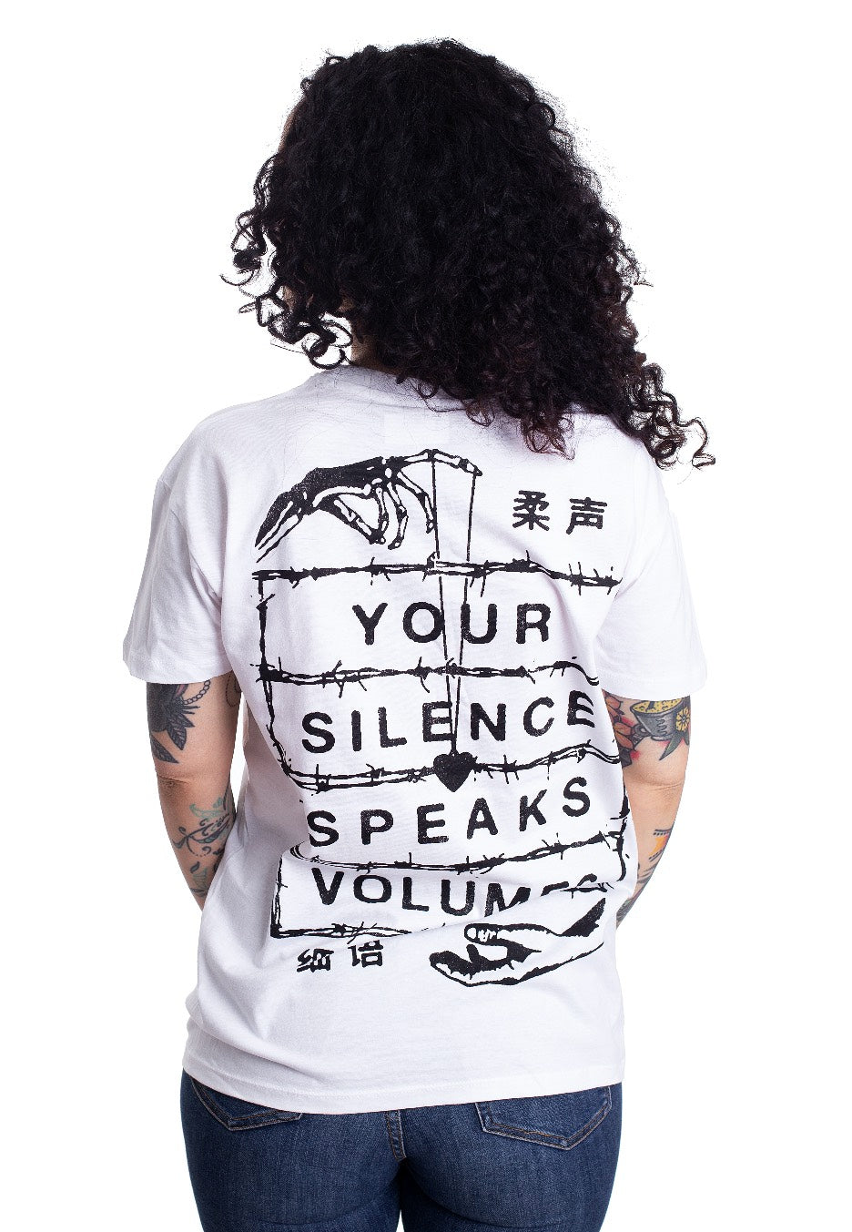 While She Sleeps - Silence White - T-Shirt | Women-Image