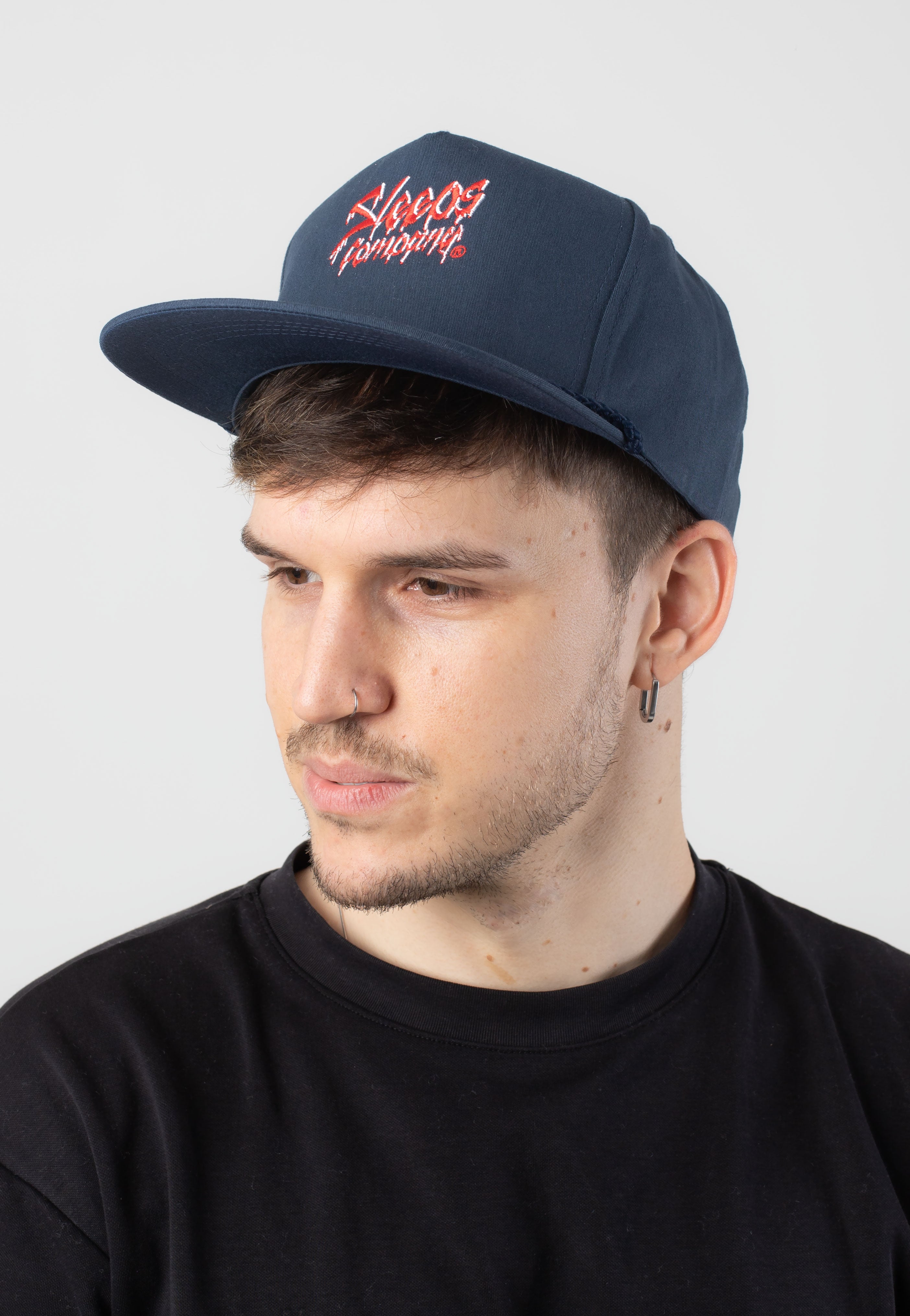 While She Sleeps - Sleeps Comp Navy Snapback - Cap | Men-Image