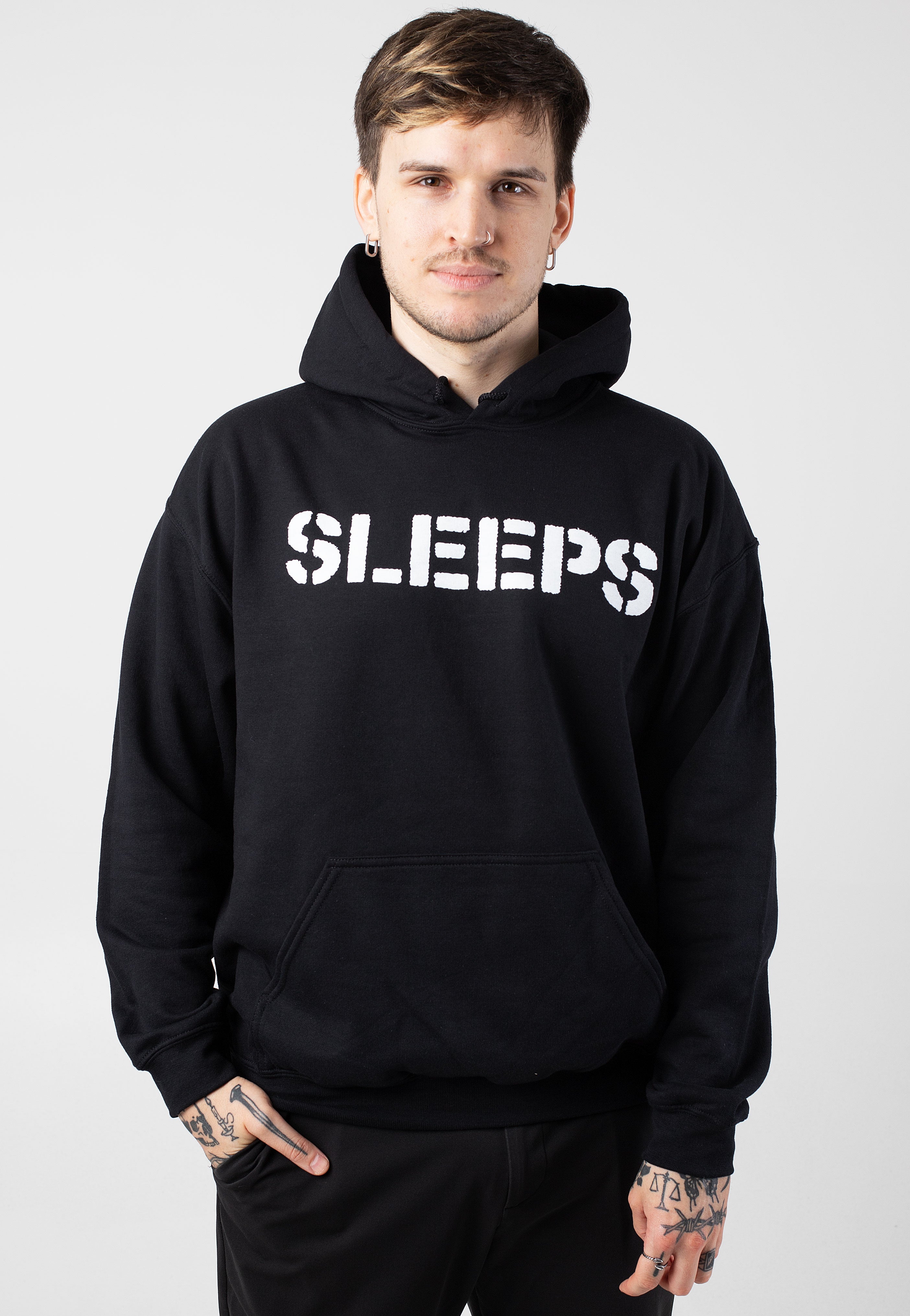 While She Sleeps - Stencil - Hoodie | Men-Image