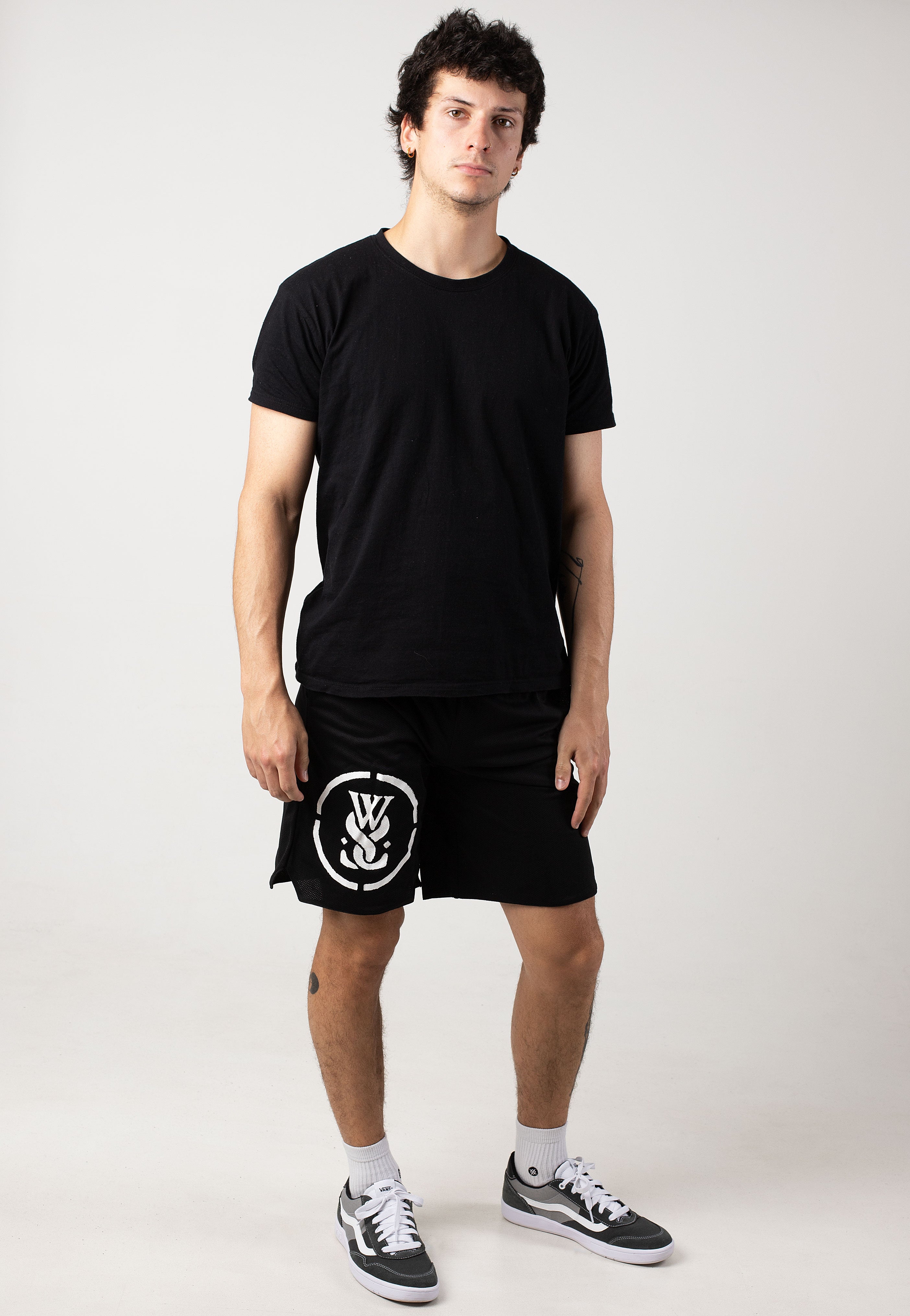 While She Sleeps - Stencil Circle Logo - Shorts | Men-Image