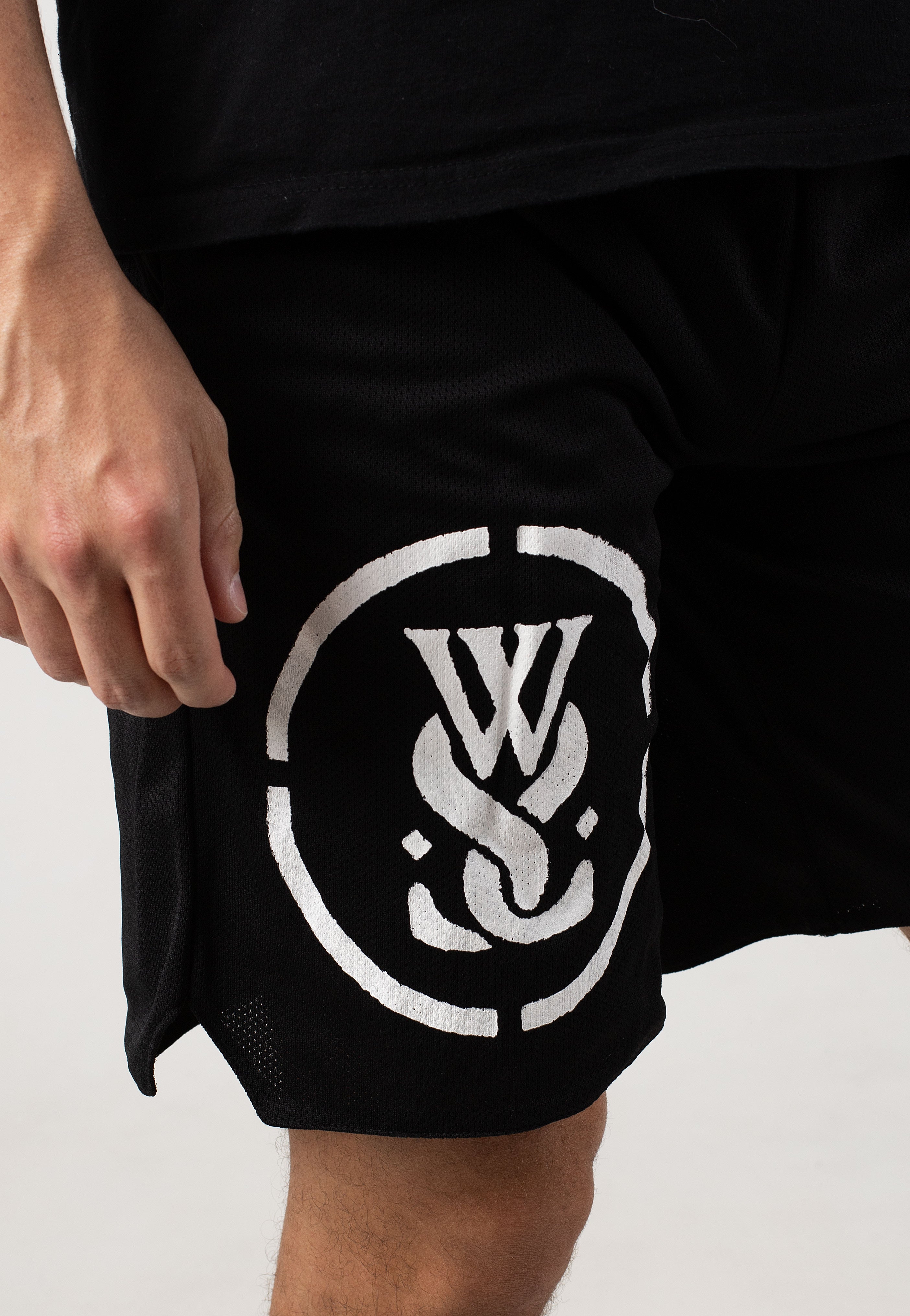 While She Sleeps - Stencil Circle Logo - Shorts | Men-Image