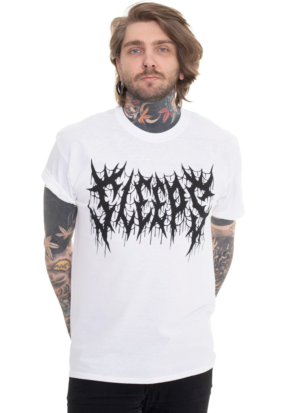 While She Sleeps - Web White - T-Shirt | Men-Image