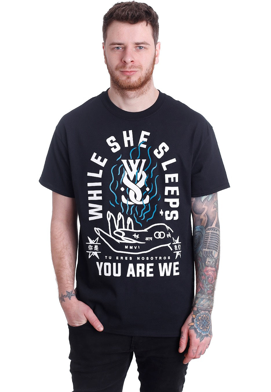 While She Sleeps - You Are We Smoke - T-Shirt | Men-Image