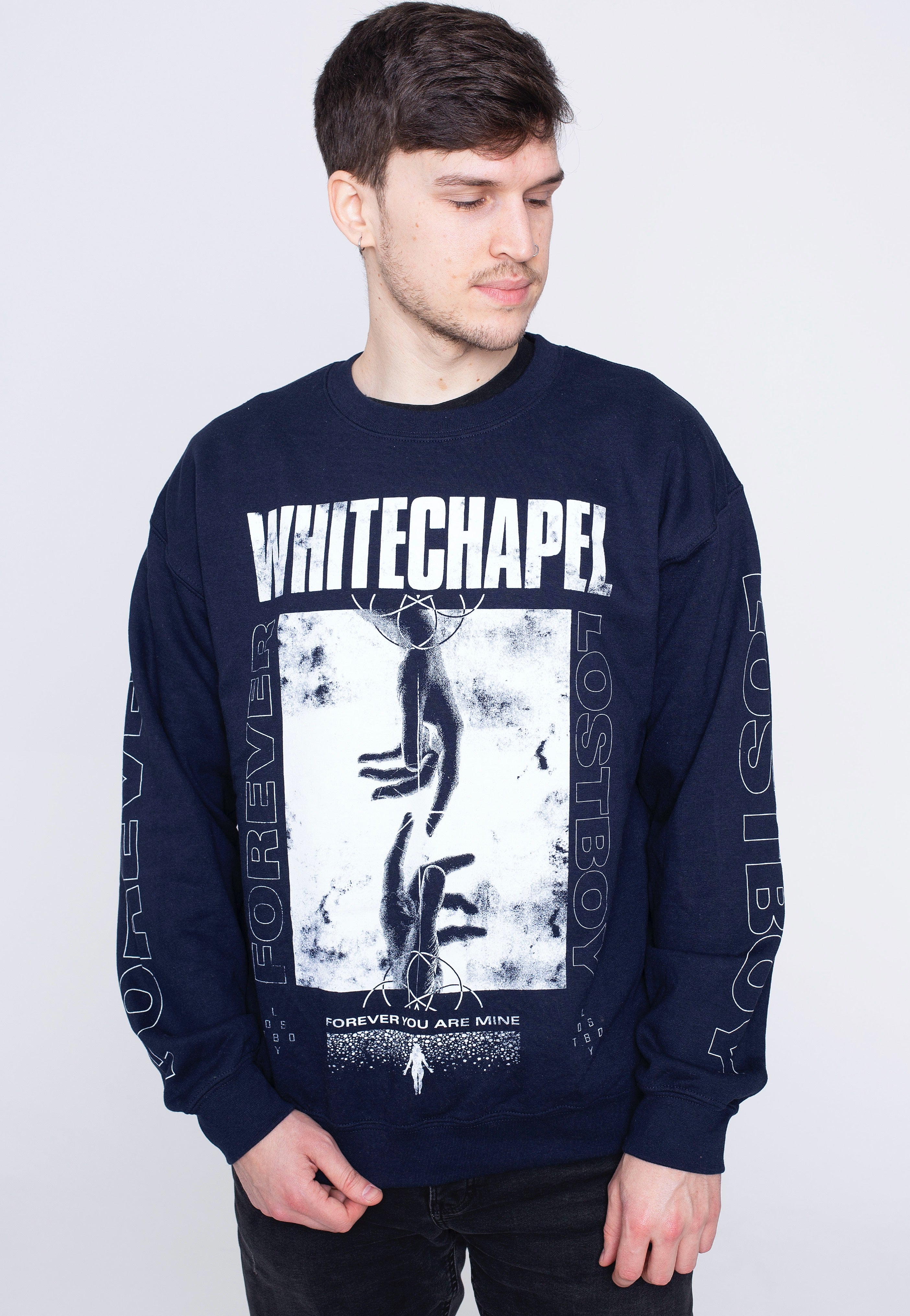 Whitechapel - Lost Boy Navy - Sweater | Men-Image