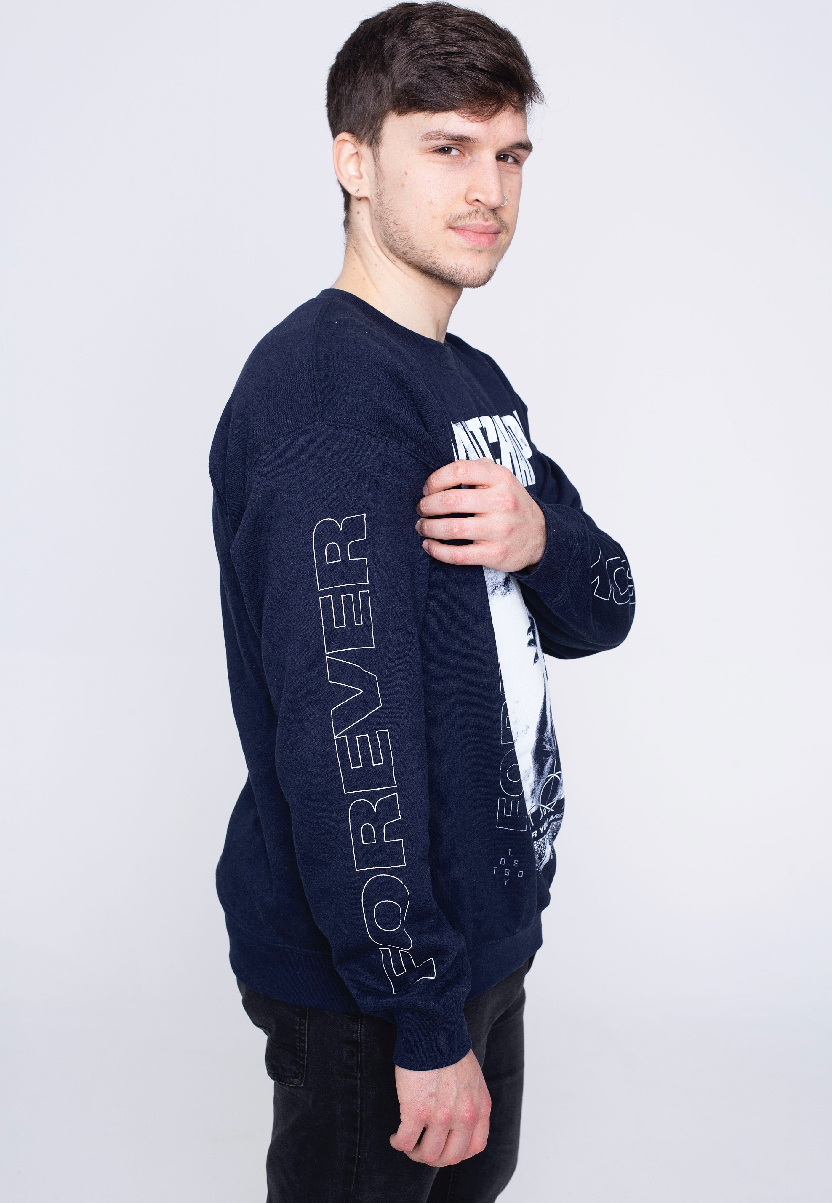 Whitechapel - Lost Boy Navy - Sweater | Men-Image