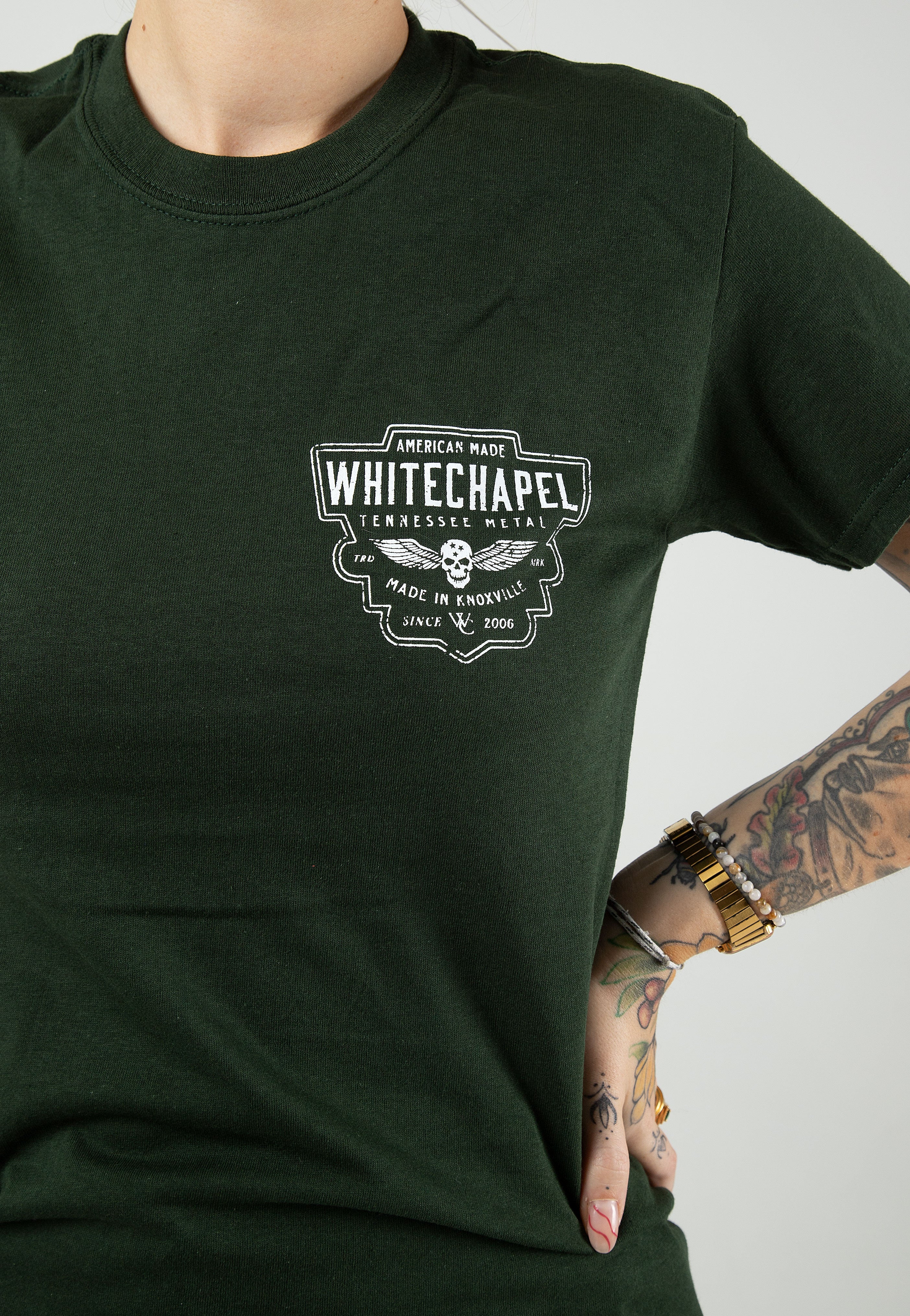 Whitechapel - Black Label Forest Green - T-Shirt | Women-Image