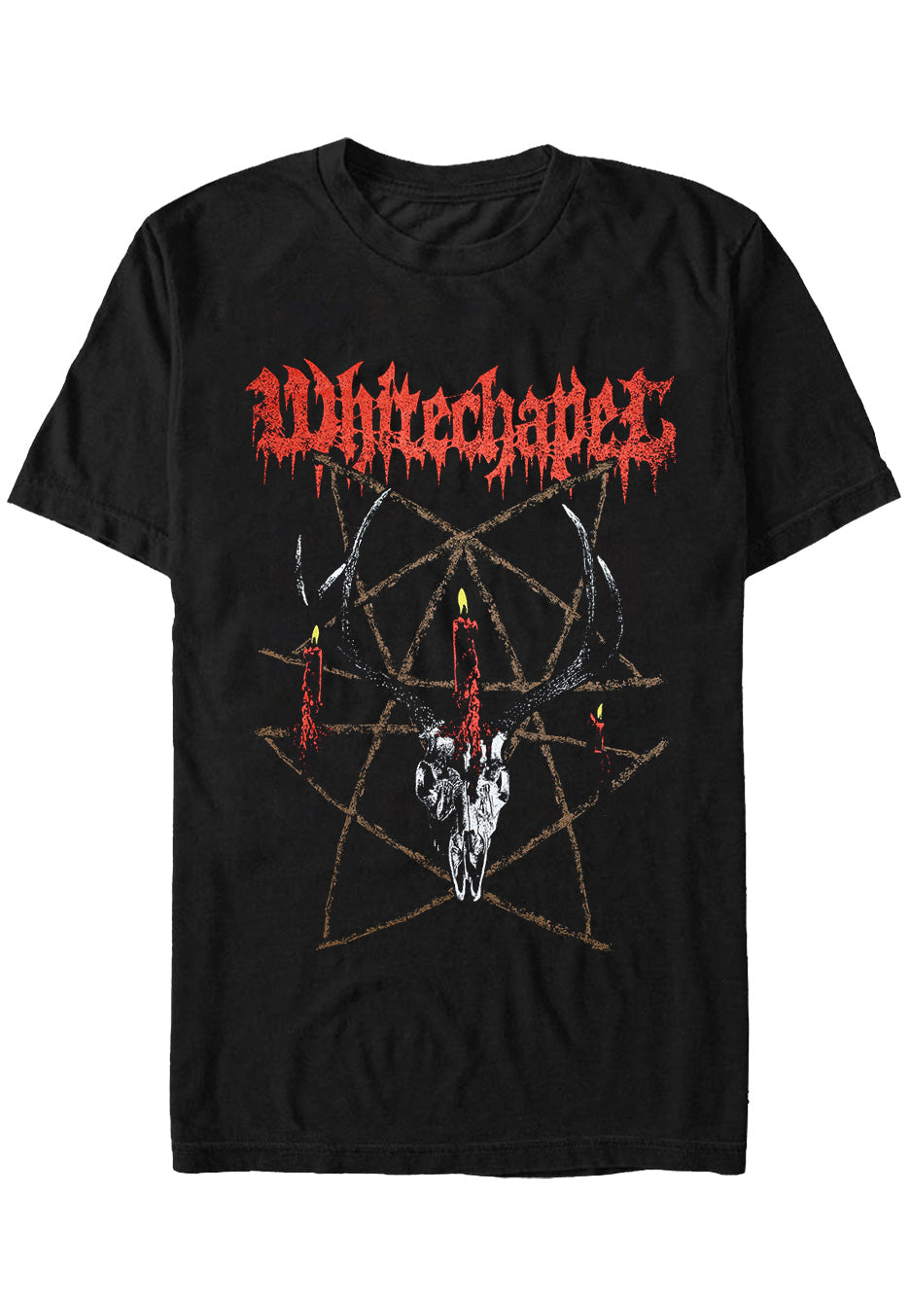 Whitechapel - Candles - T-Shirt | Neutral-Image