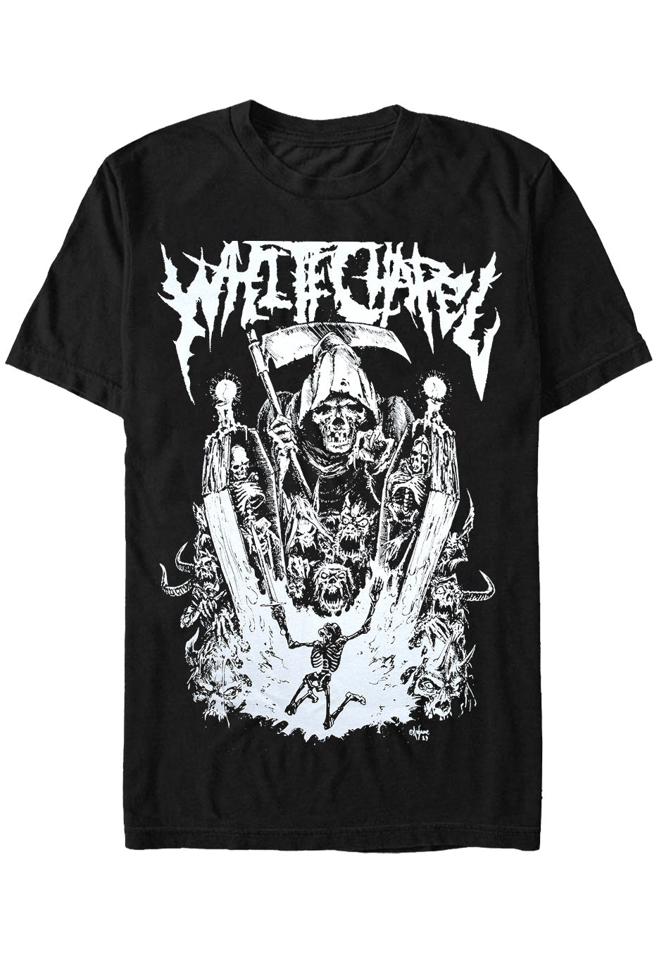 Whitechapel - Coffin Feeder - T-Shirt | Neutral-Image