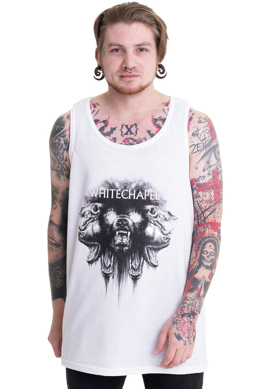 Whitechapel - Flock Of Bears White - Tank | Men-Image