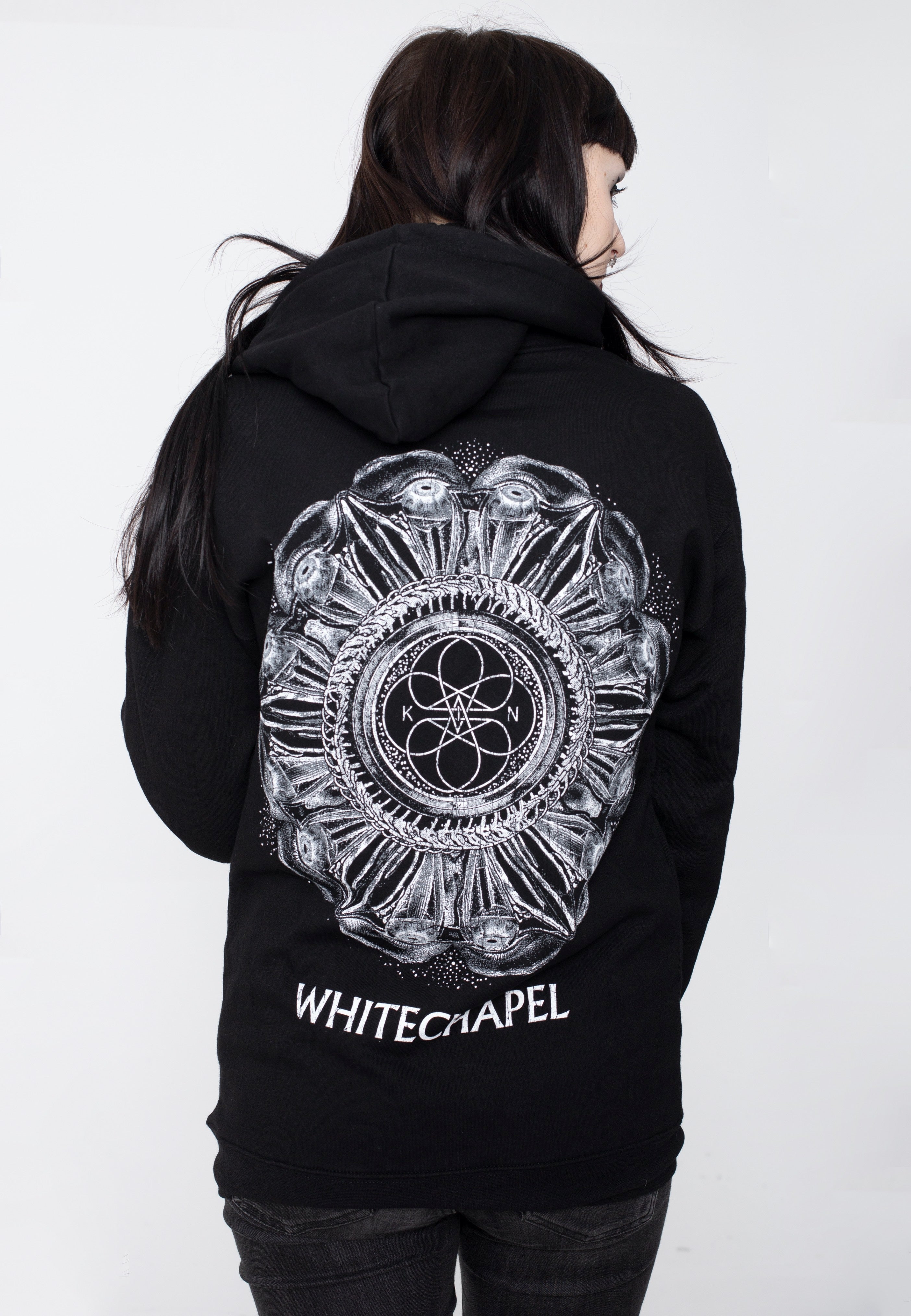 Whitechapel - Witness Face Mask - Hoodie | Women-Image