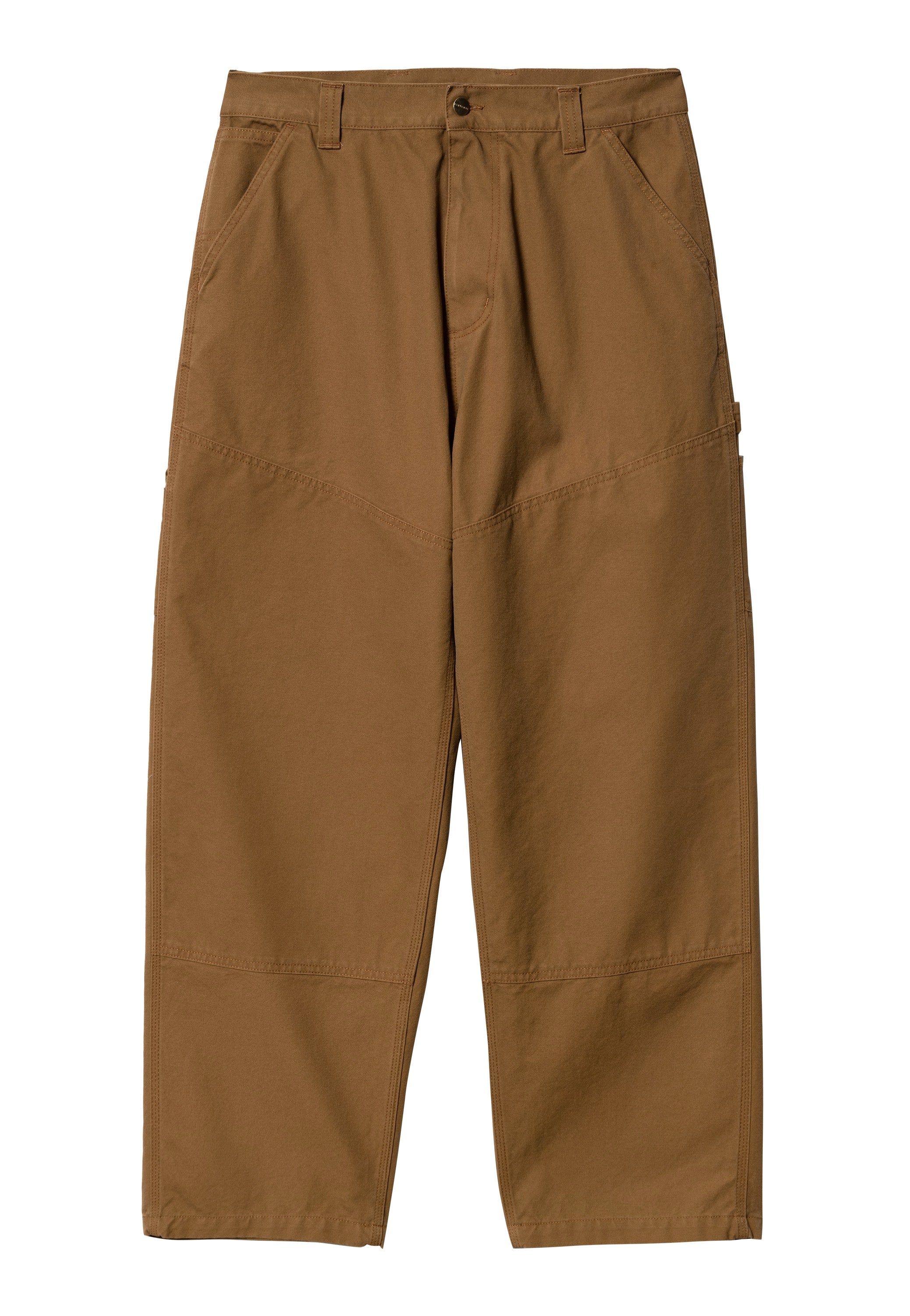 Carhartt WIP - Wide Panel Rinsed Hamilton Brown - Pants | Men-Image