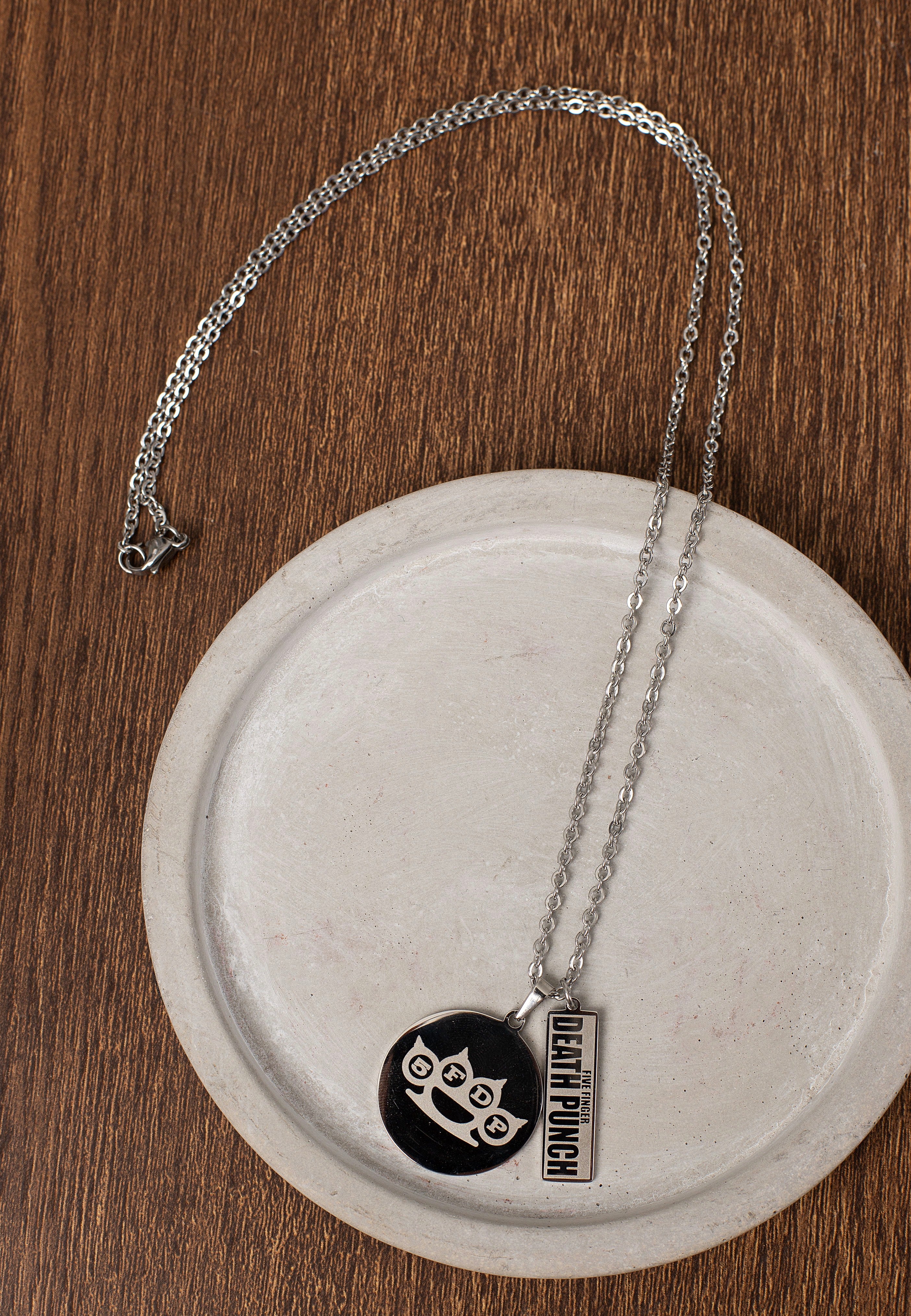 Wildcat x Five Finger Death Punch - Coin - Necklace | Neutral-Image