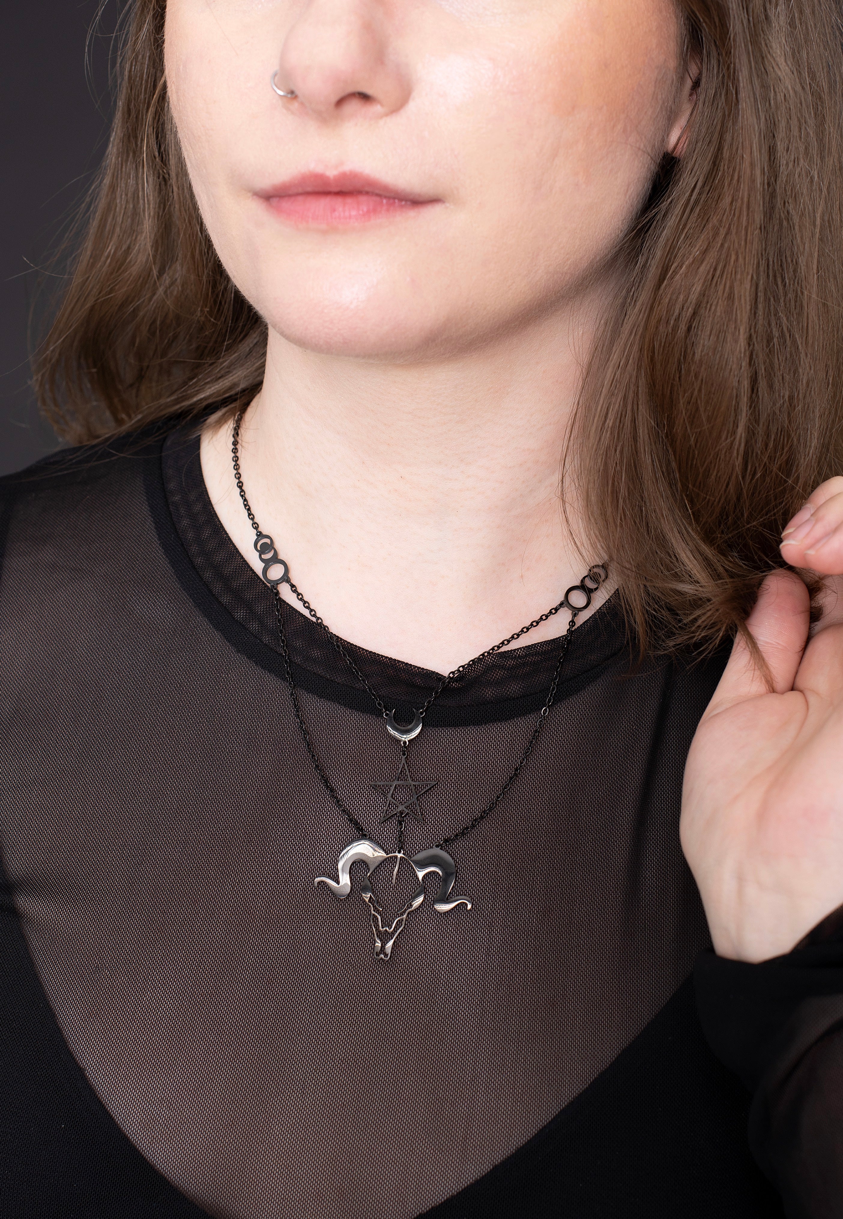 Wildcat - Dark Aries - Necklace | Neutral-Image