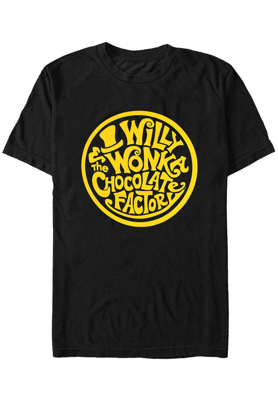 Willy Wonka & The Chocolate Factory - Round Logo - T-Shirt | Neutral-Image