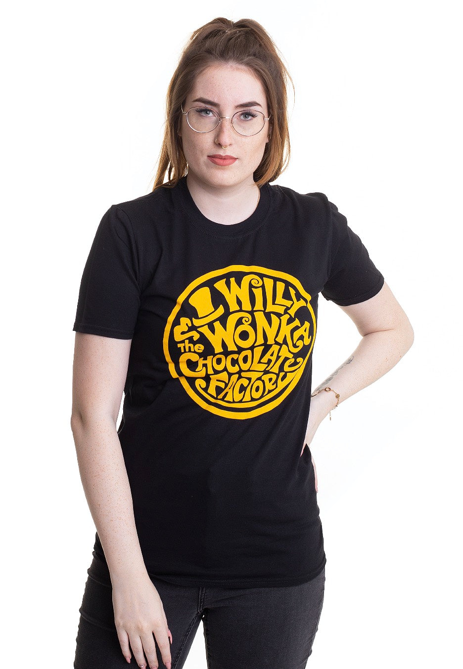 Willy Wonka & The Chocolate Factory - Round Logo - T-Shirt | Women-Image