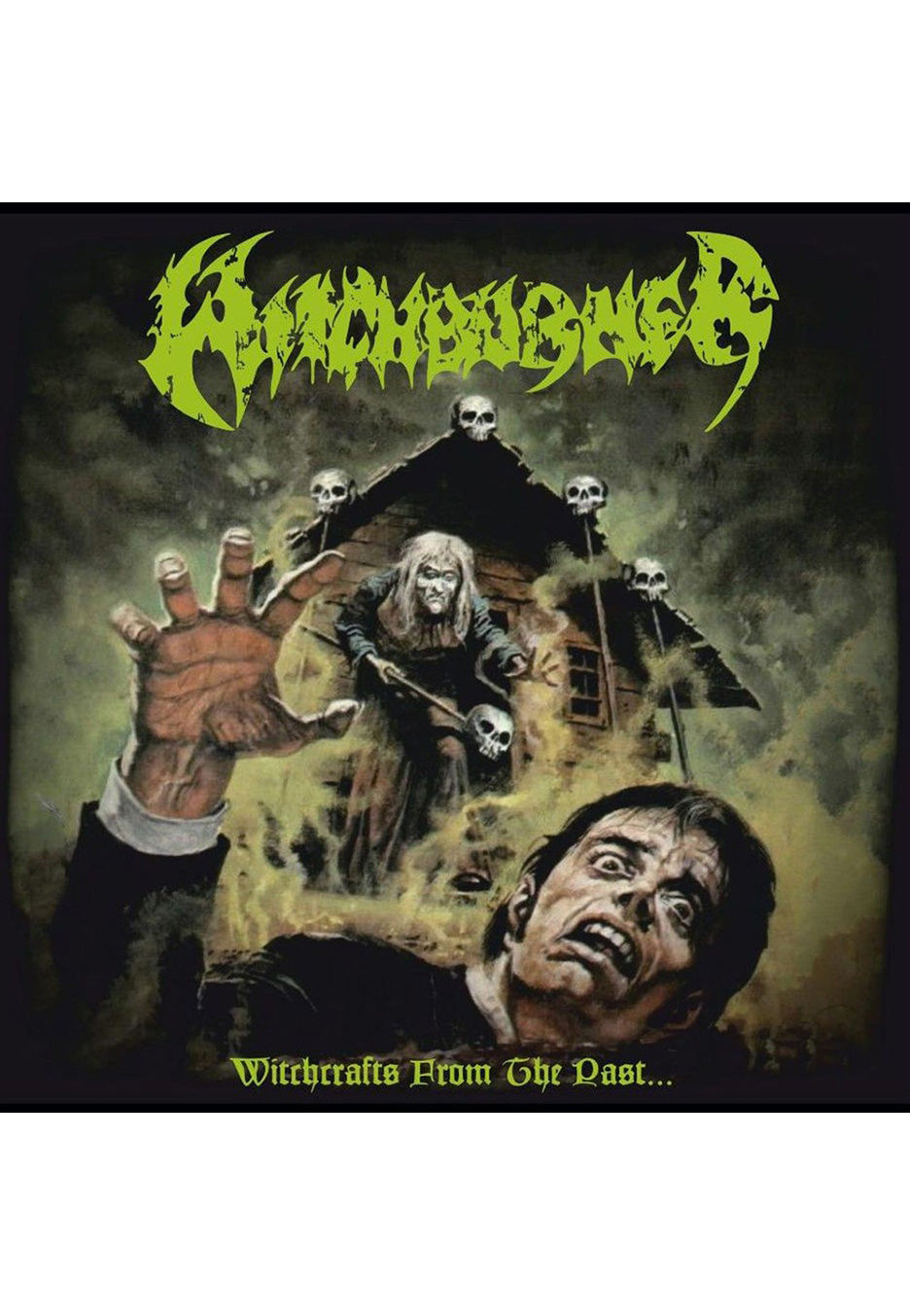 Witchburner - Witchcrafts From The Past Transparent Green - Colored Vinyl | Neutral-Image