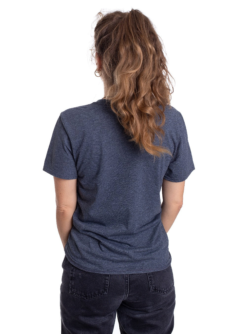 With Confidence - Heart Dark Grey - T-Shirt | Women-Image