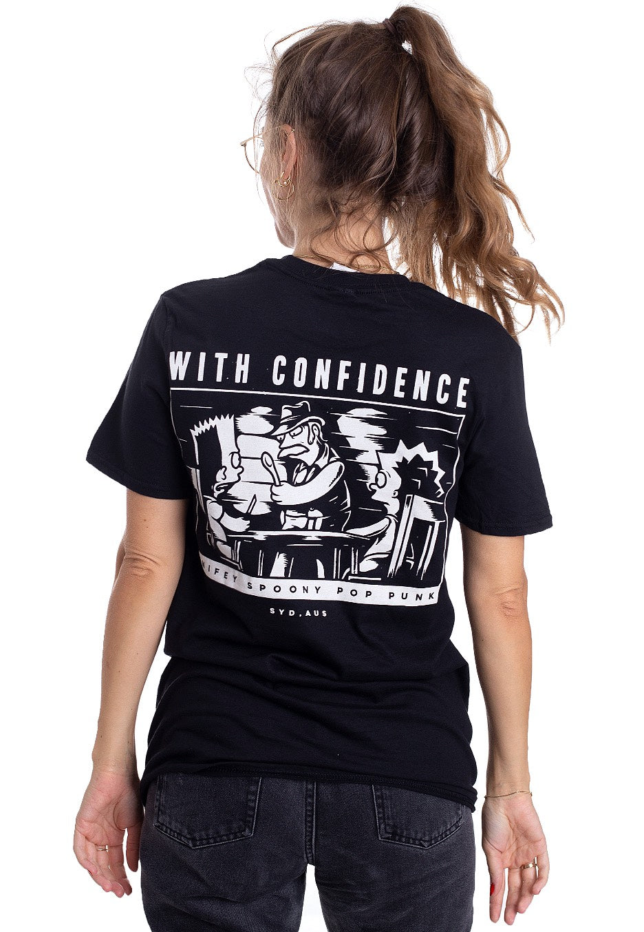 With Confidence - Knifey Spponey - T-Shirt | Women-Image