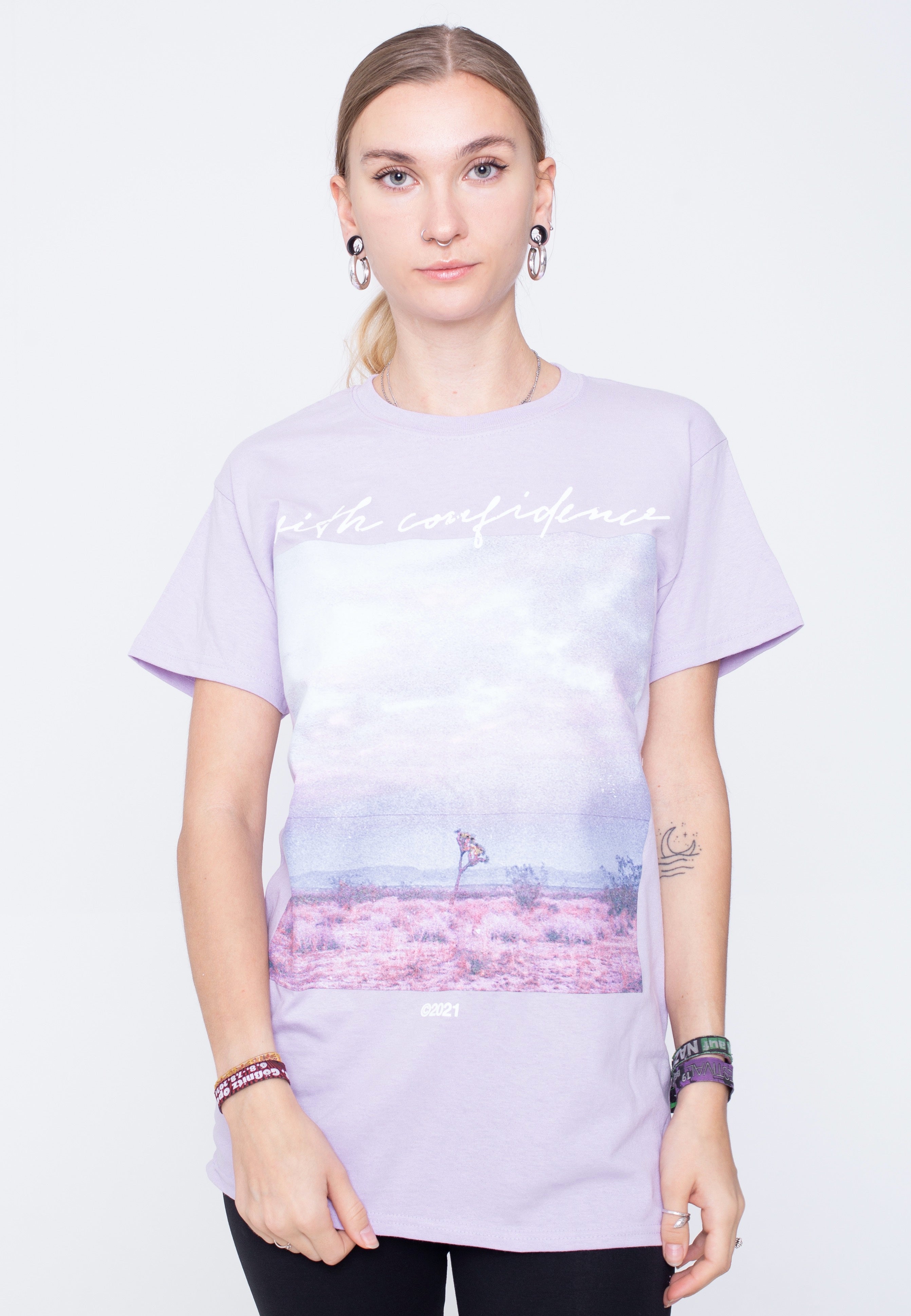 With Confidence - With Confidence Cover Orchid - T-Shirt | Women-Image