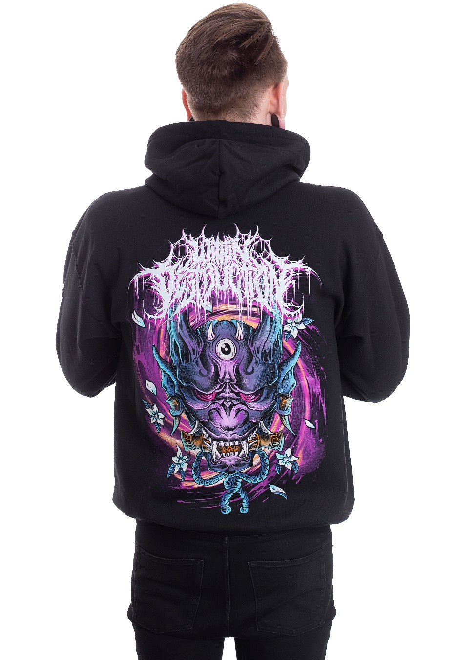 Within Destruction - Demon Mask - Hoodie | Men-Image