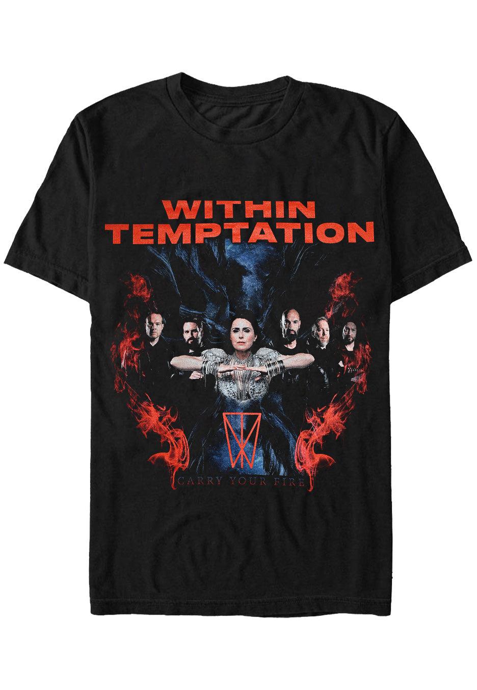 Within Temptation - Carry Fire - T-Shirt | Neutral-Image