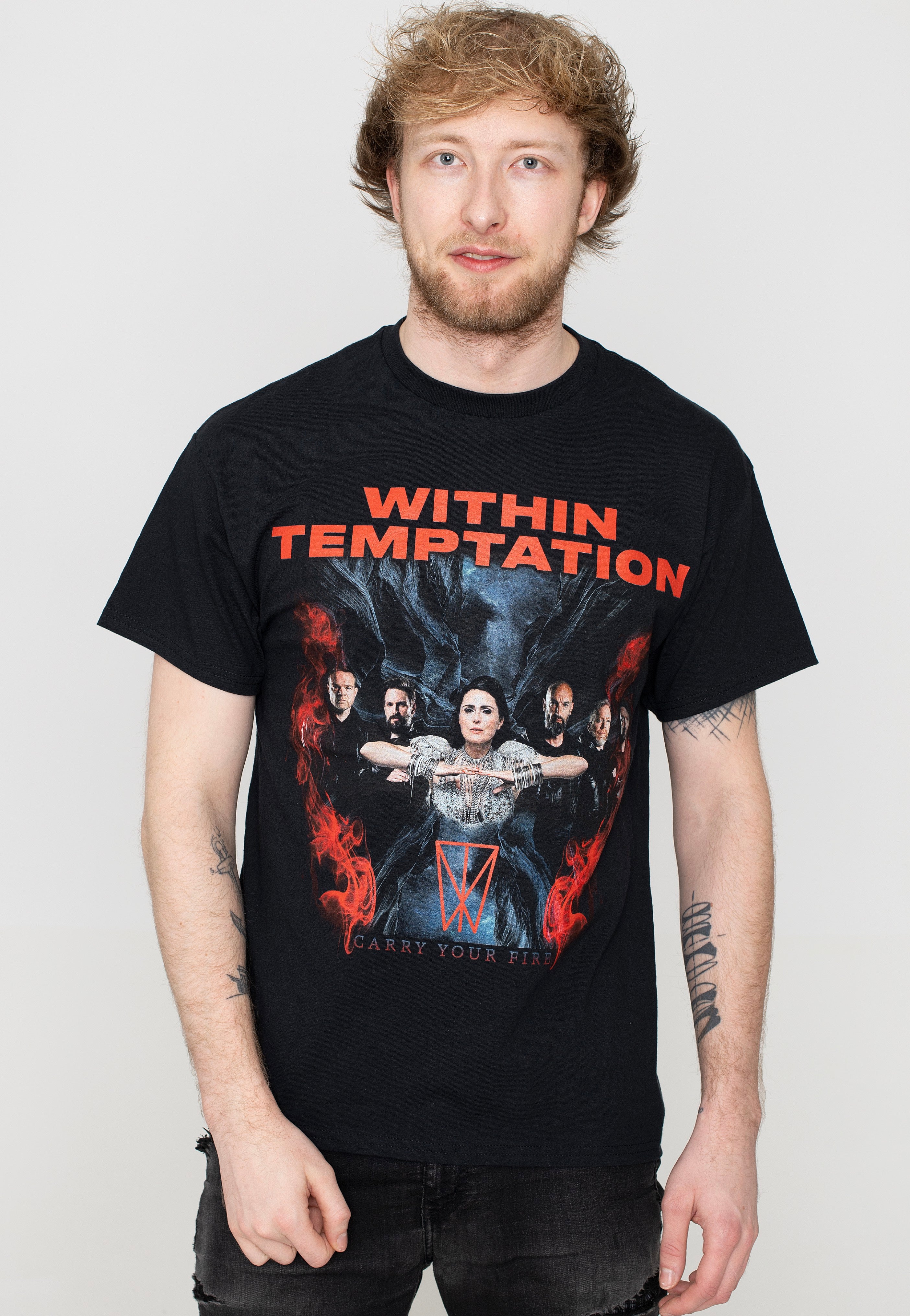 Within Temptation - Carry Fire - T-Shirt | Men-Image