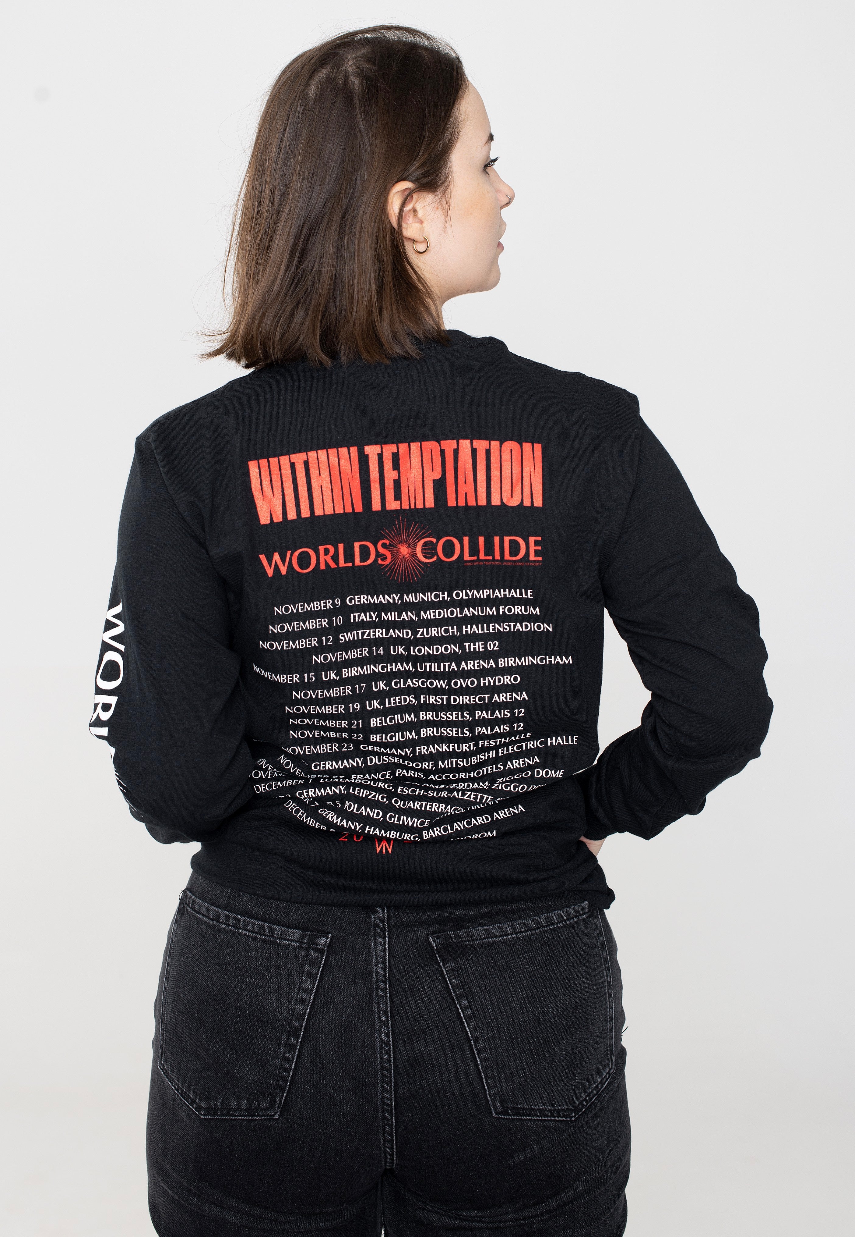 Within Temptation - Worlds Collide - Longsleeve | Women-Image