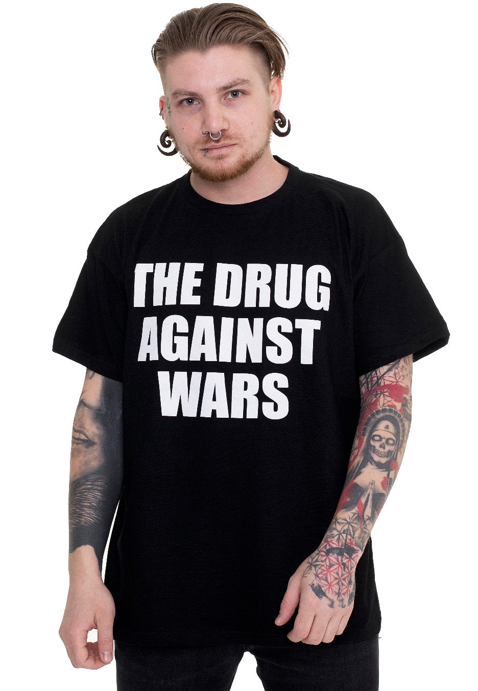 Wiz Khalifa - Drug Against Wars - T-Shirt | Men-Image