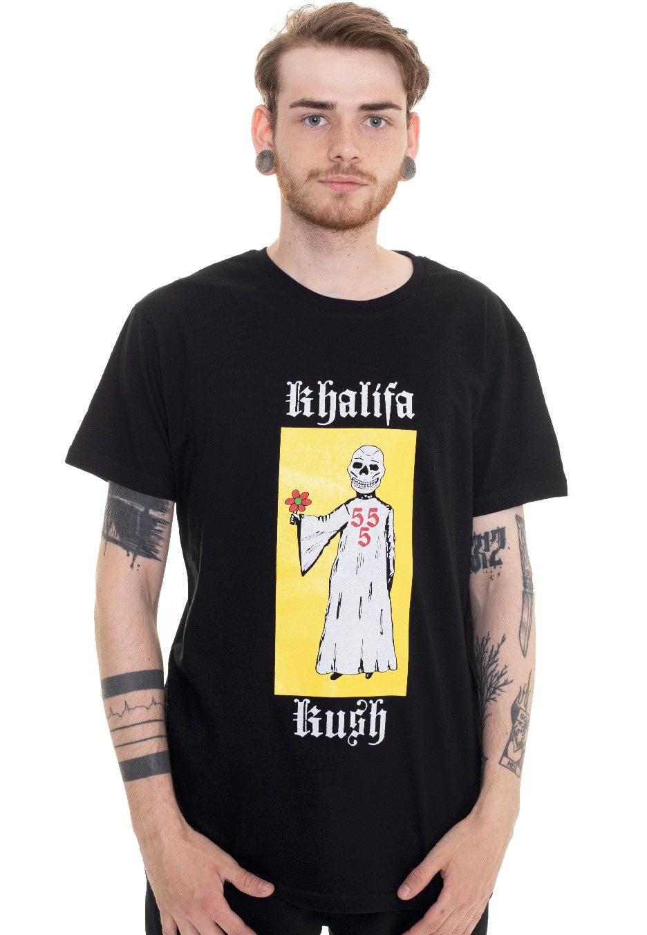 Wiz Khalifa - Reaper Flowers - T-Shirt | Men-Image