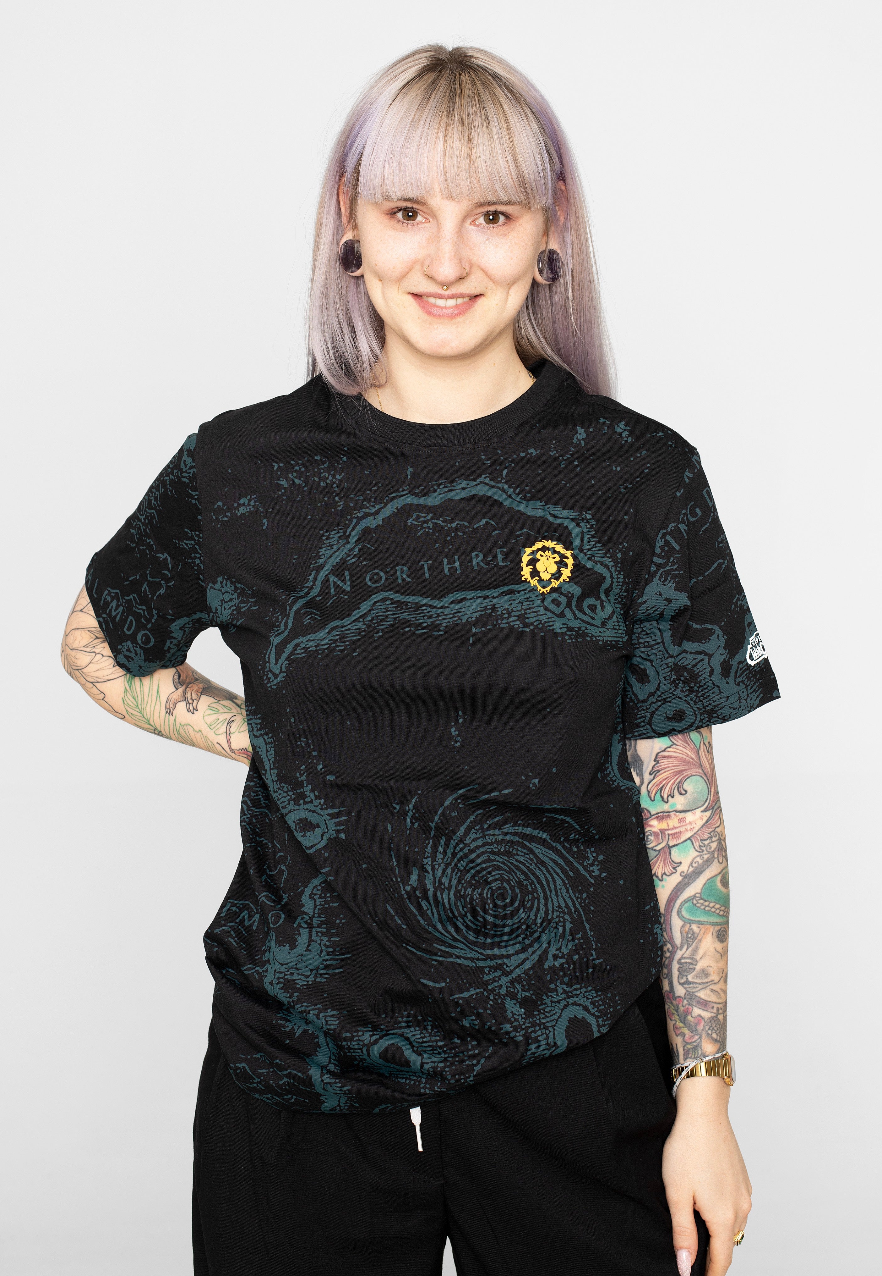 World Of Warcraft - Azeroth Map - T-Shirt | Women-Image