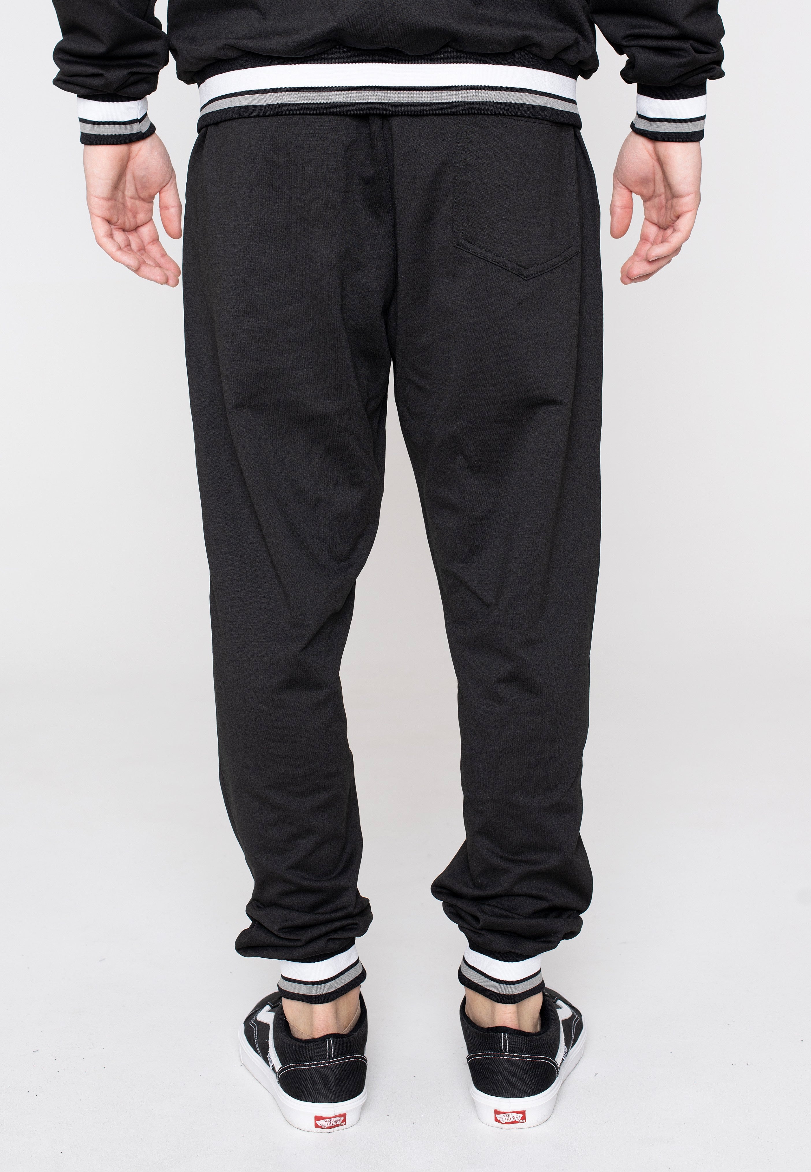 Lonsdale - Poolewe Black/White/Grey - Tracksuit | Men-Image