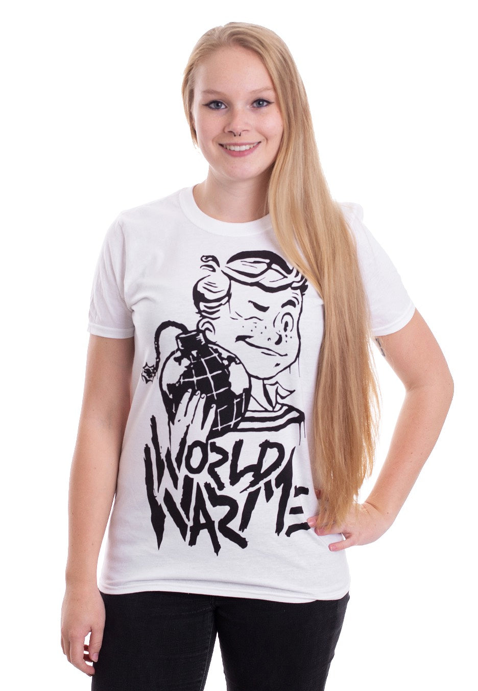 World War Me - Bomb Boy White - T-Shirt | Women-Image