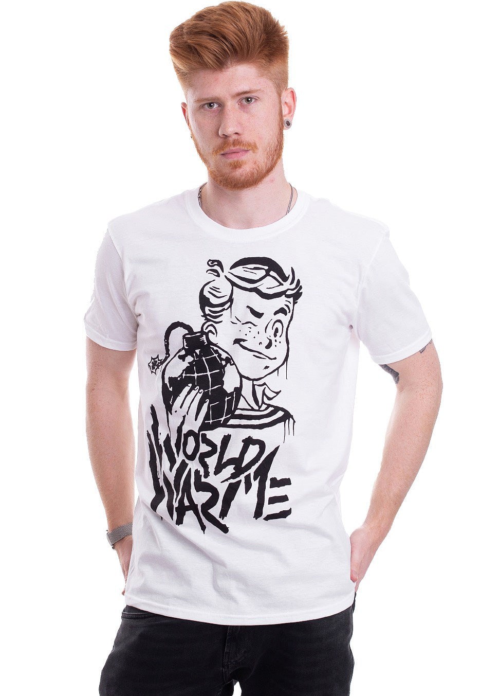 World War Me - Bomb Boy White - T-Shirt | Men-Image