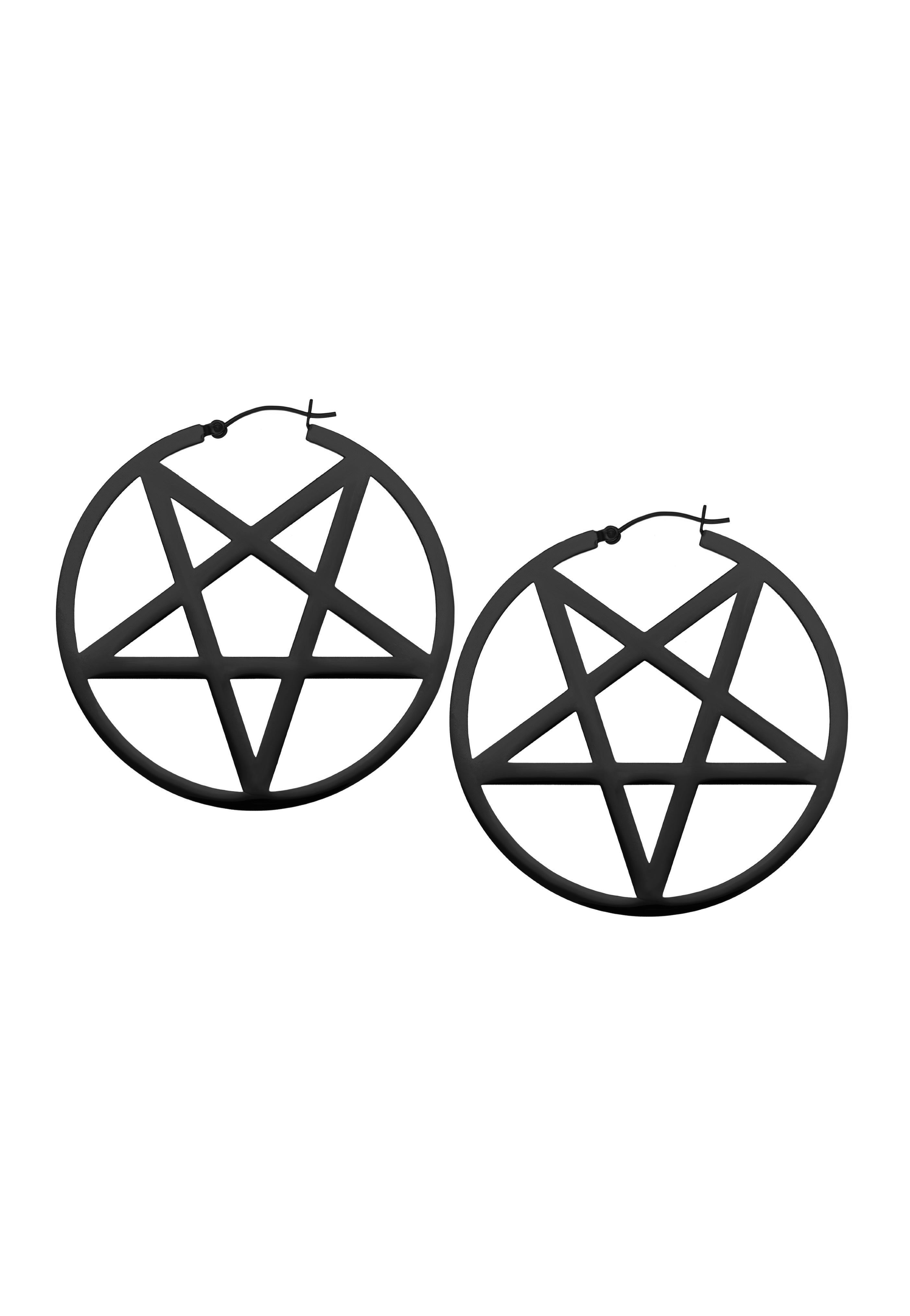 Wildcat - Pentagram - Earrings | Neutral-Image